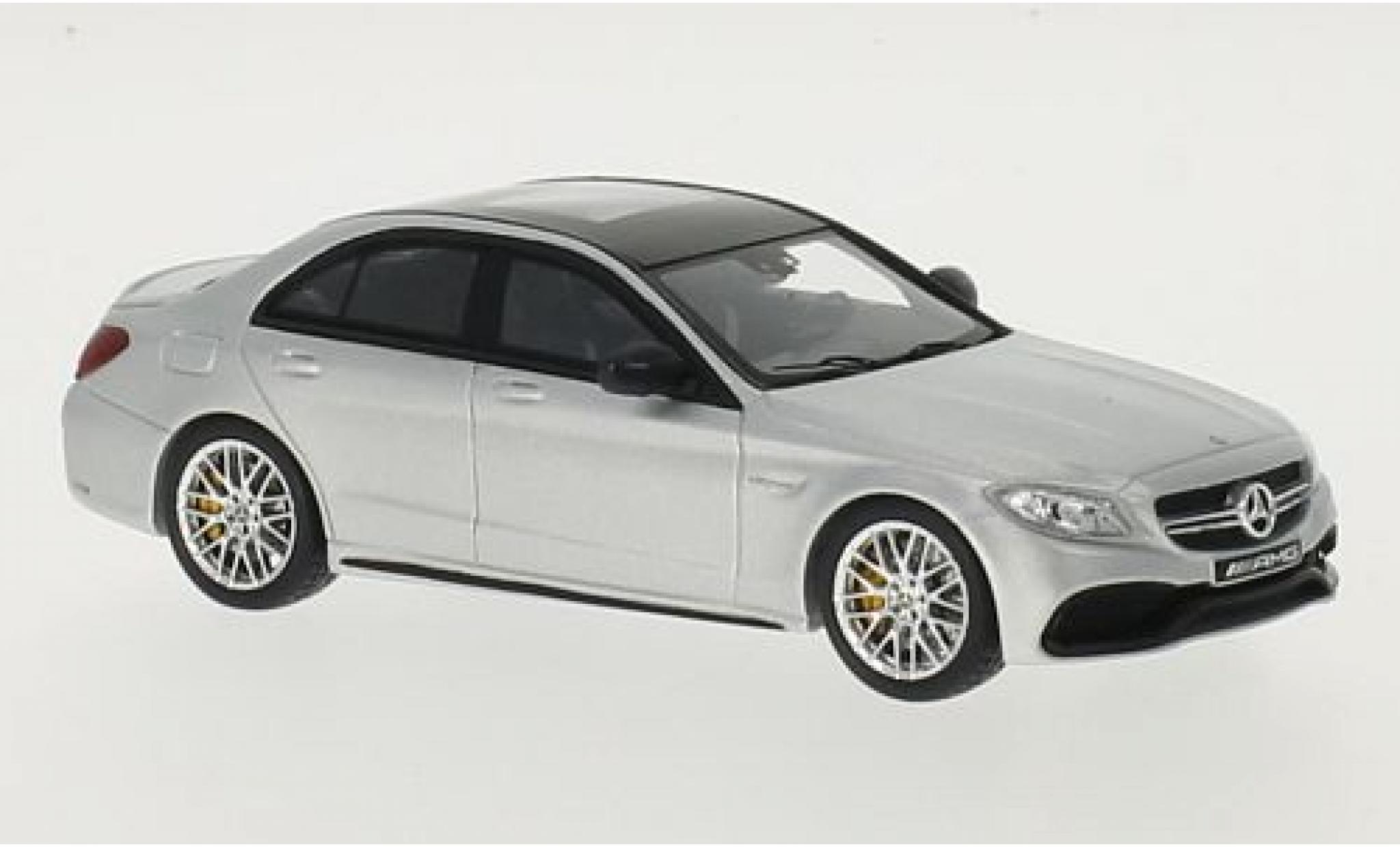 Mercedes Classe C 1/43 Spark AMG C 63 S (W205) matt-grigio modellino in miniatura