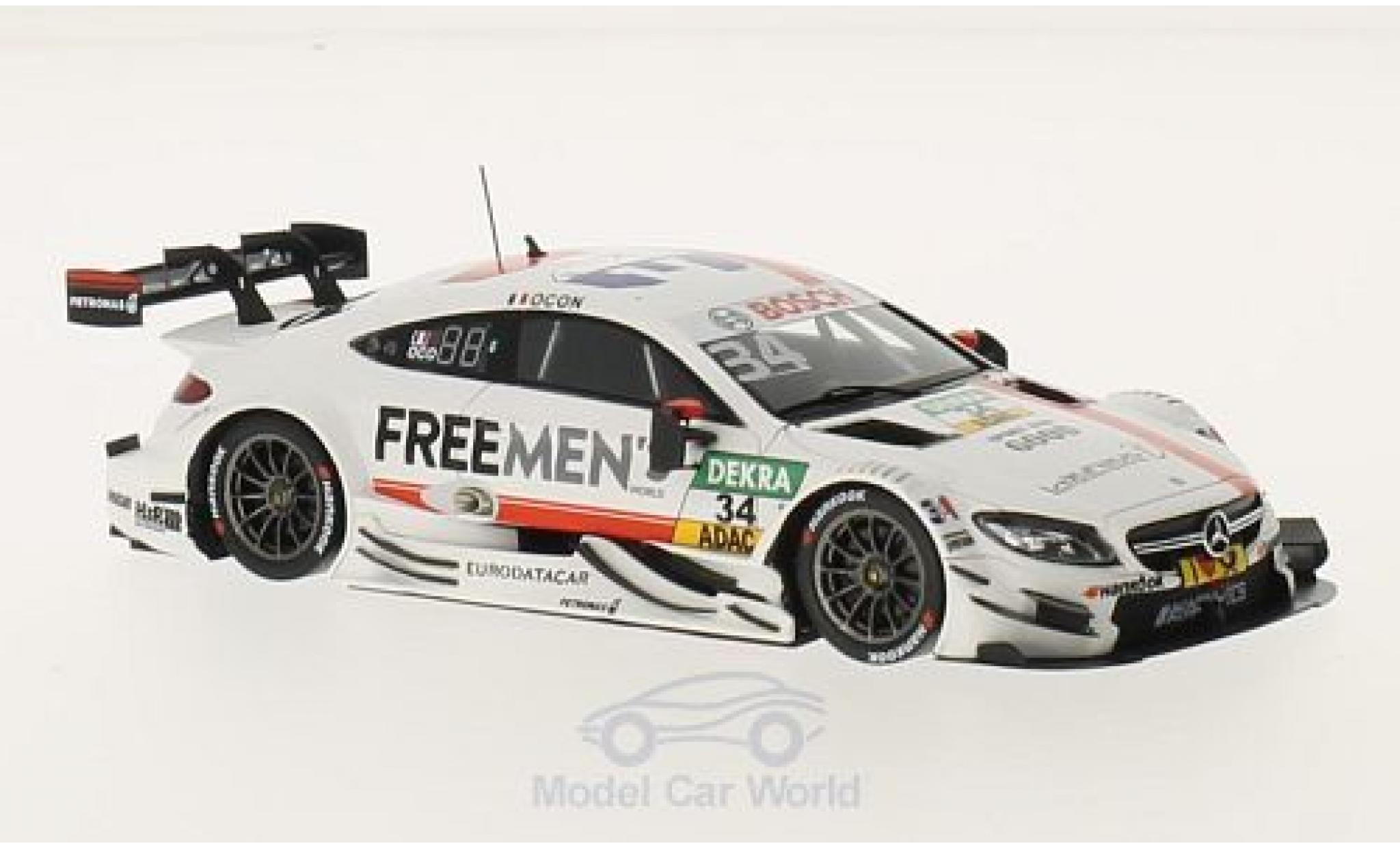 Mercedes Classe C DTM 1/43 Spark AMG C63 DTM No.34 Freemans DTM 2016 E.Ocon modellino in miniatura