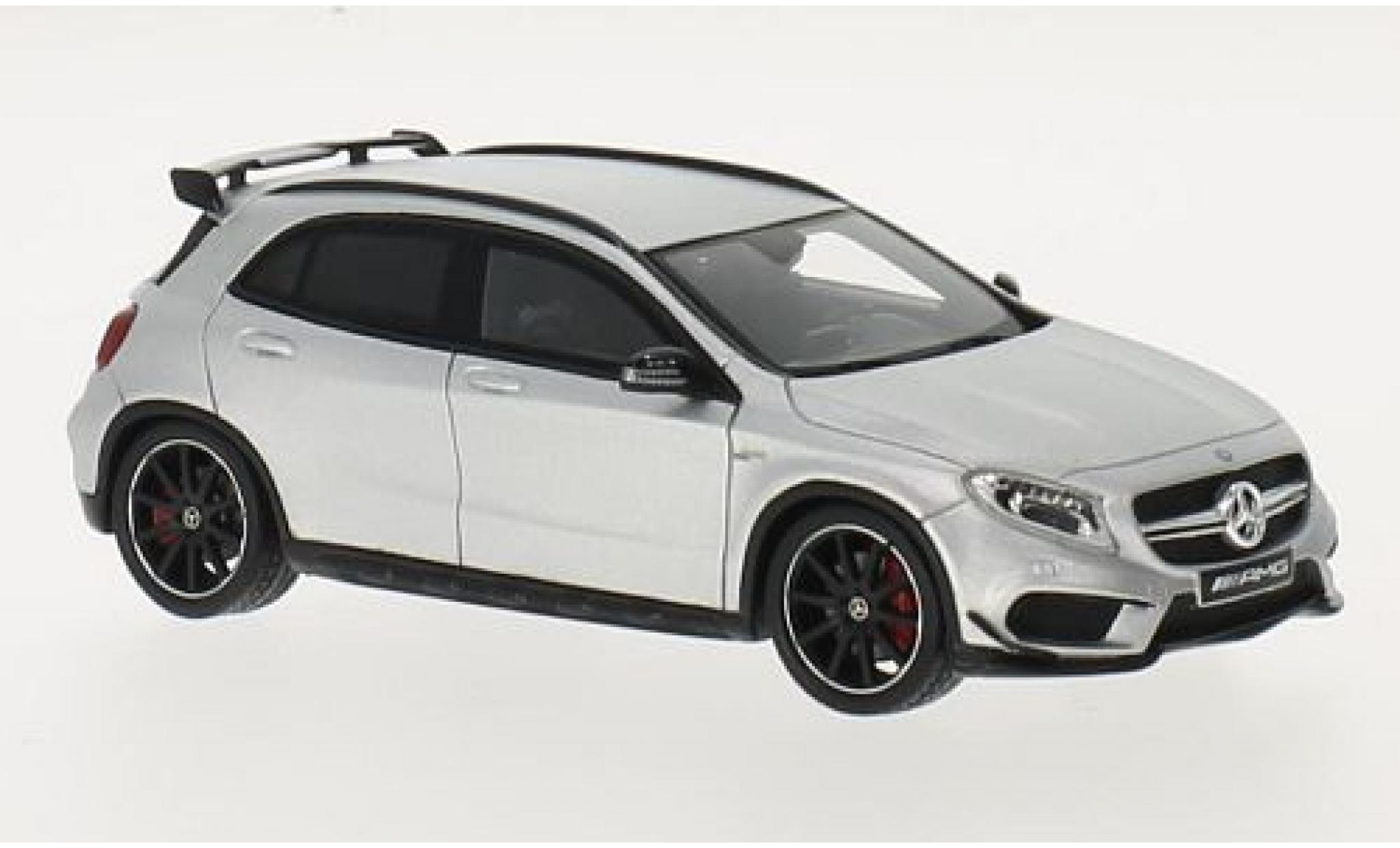 Mercedes Classe GLA 1/43 Spark AMG GLA 45 grigio modellino in miniatura