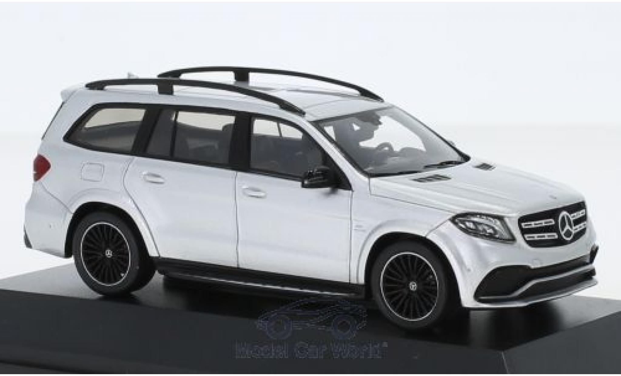 Mercedes Classe S 1/43 Spark AMG GLS 63 grigio modellino in miniatura