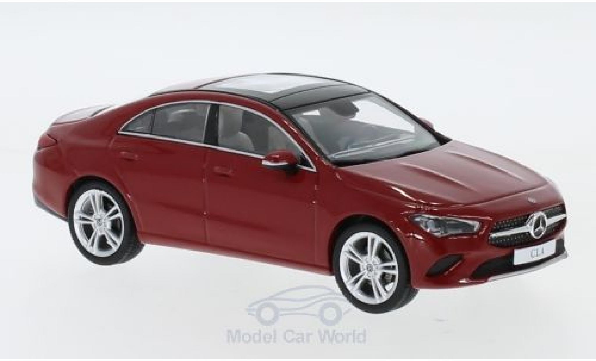 Mercedes CLA 1/43 Spark Coupe (C118) rosso 2019 modellino in miniatura