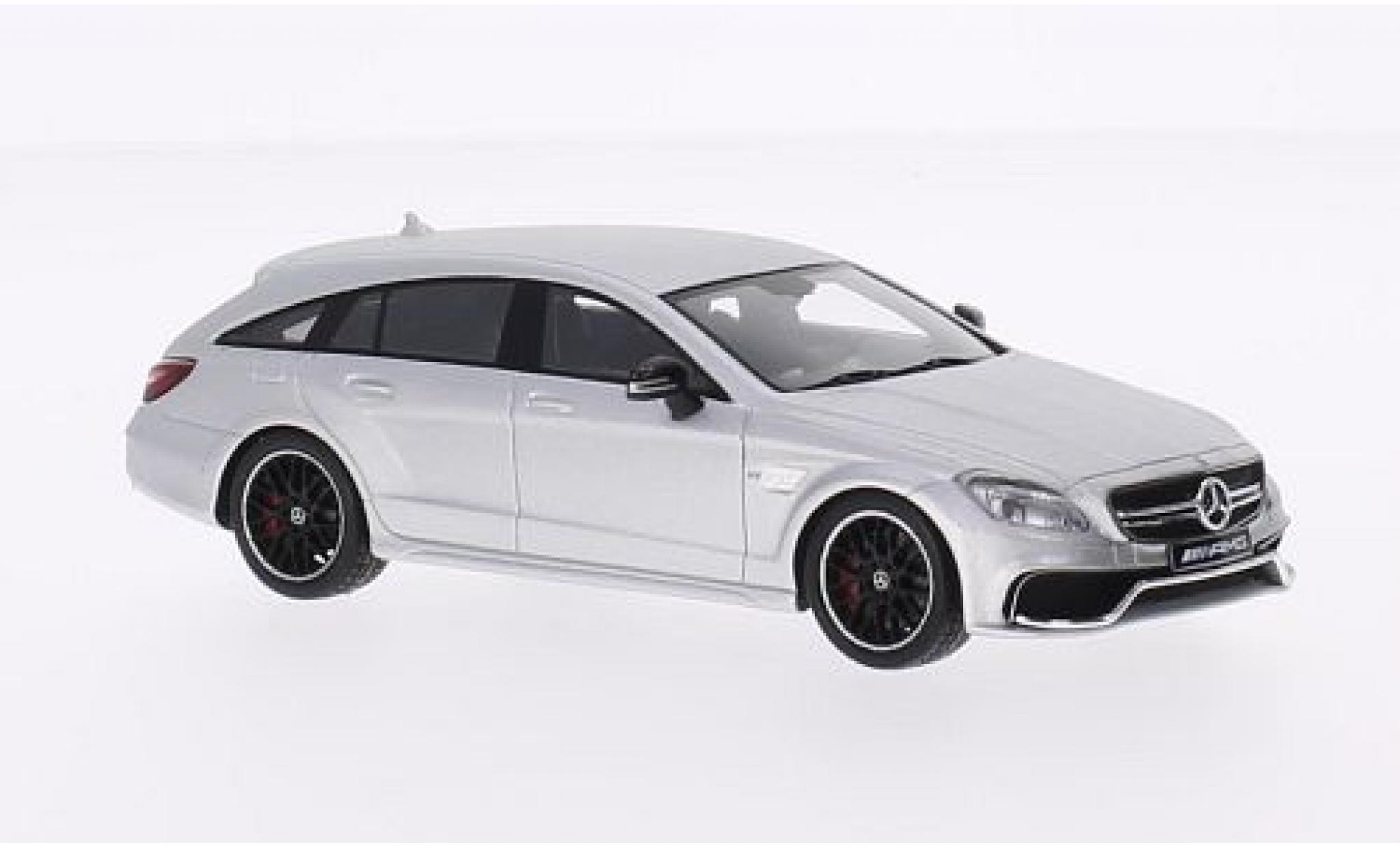 Mercedes CLS 1/43 Spark 63 AMG 4Matic Shooting Brake grigio modellino in miniatura