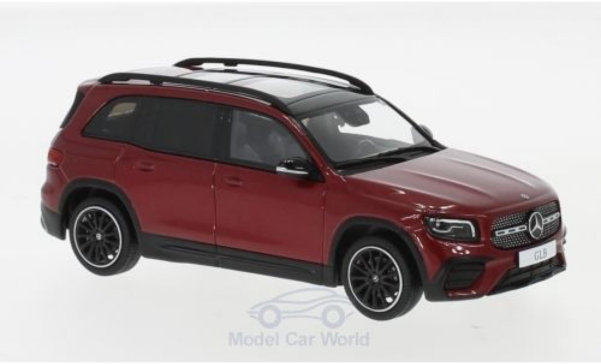 Mercedes Classe G 1/43 Spark GLB (X247) metallico rosso 2019 modellino in miniatura