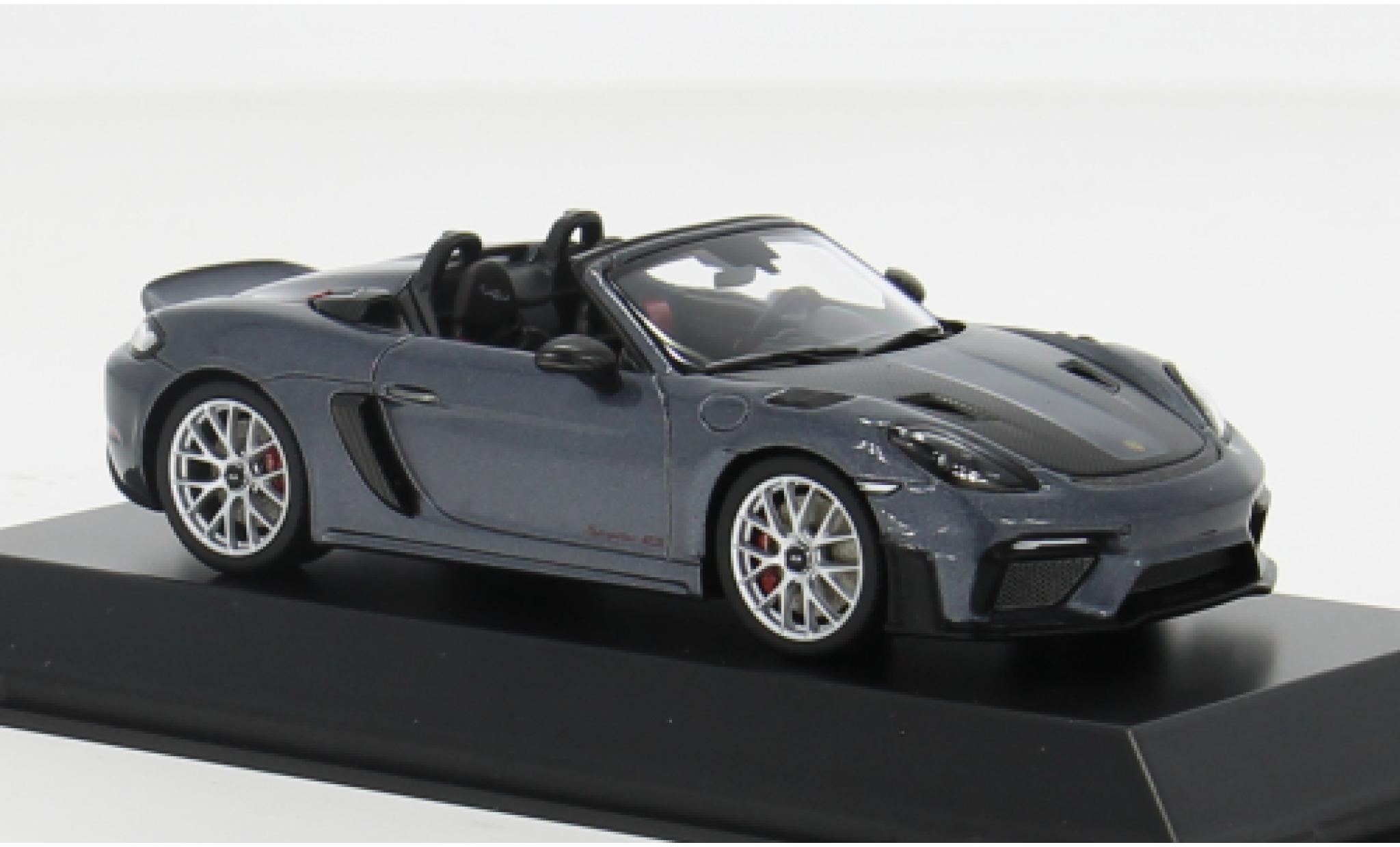 Porsche 718 1/43 I Spark Spyder RS grau 2024 1:43 modellino in miniatura