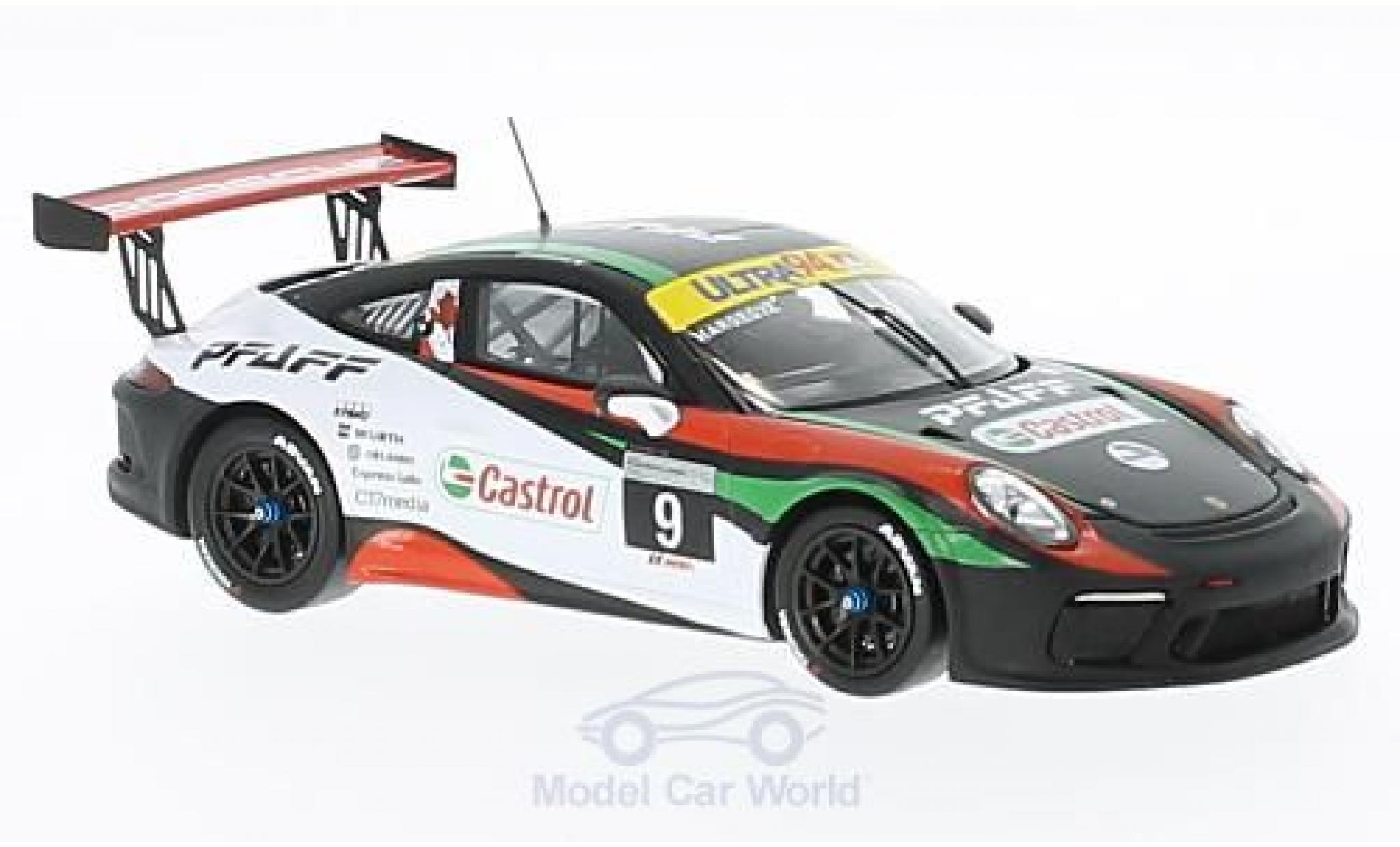 Porsche 991 GT3 Cup 1/43 Spark 911 () GT3 Cup No.9 Pfaff Motorsports Cup S. Hargrove modellino in miniatura