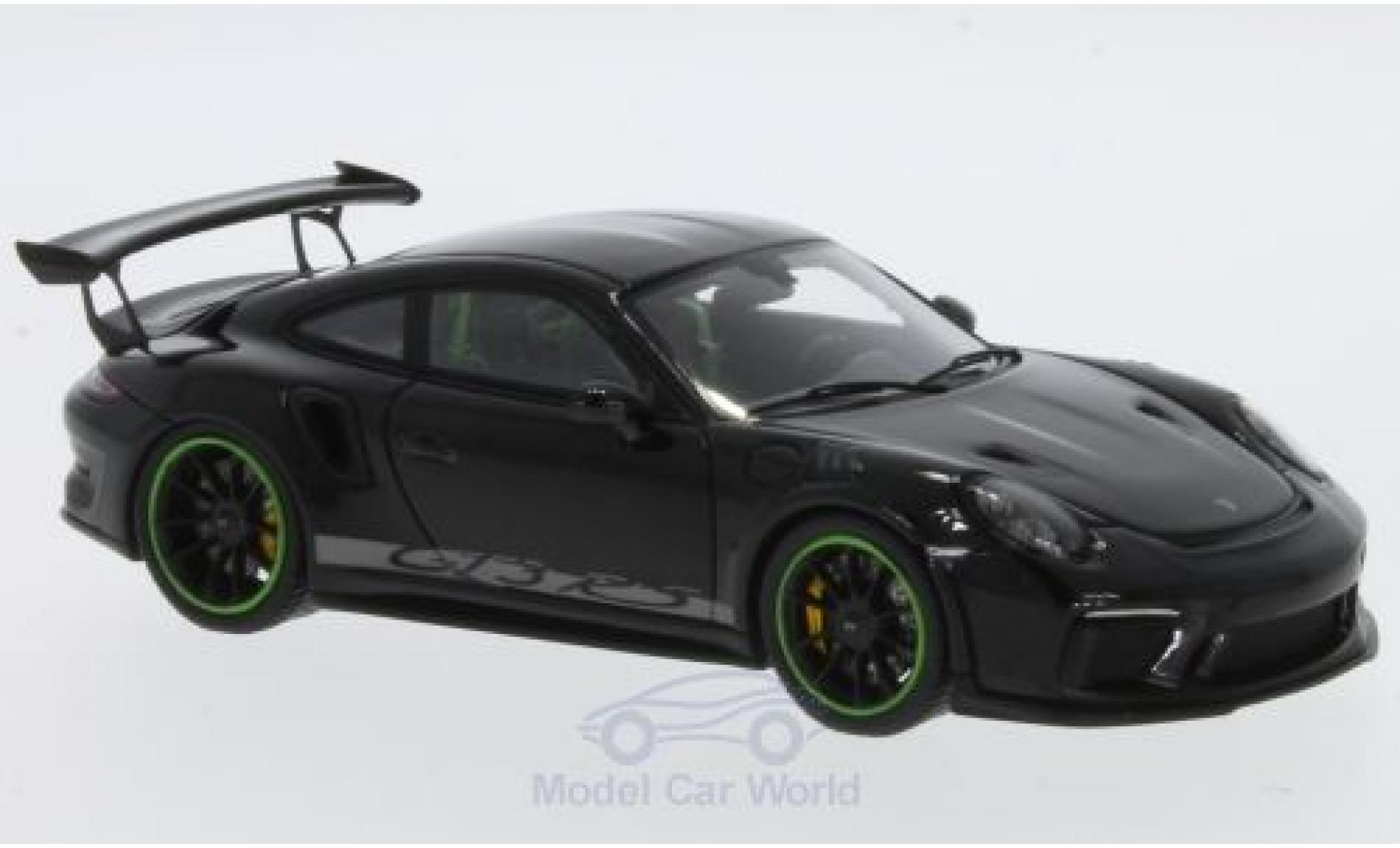 Porsche 991 GT3 RS 1/43 Spark 911 () GT3 RS nero modellino in miniatura