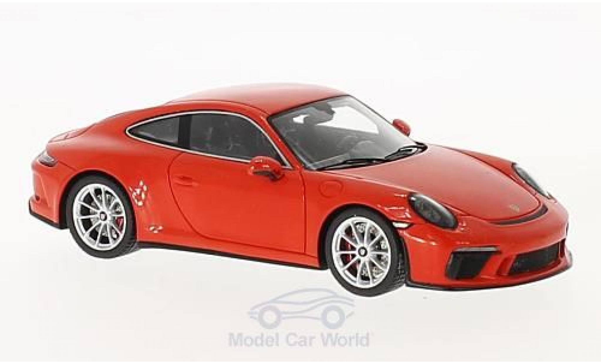 Porsche 991 GT3 1/43 Spark 911 () GT3 Touring Package orange modellino in miniatura