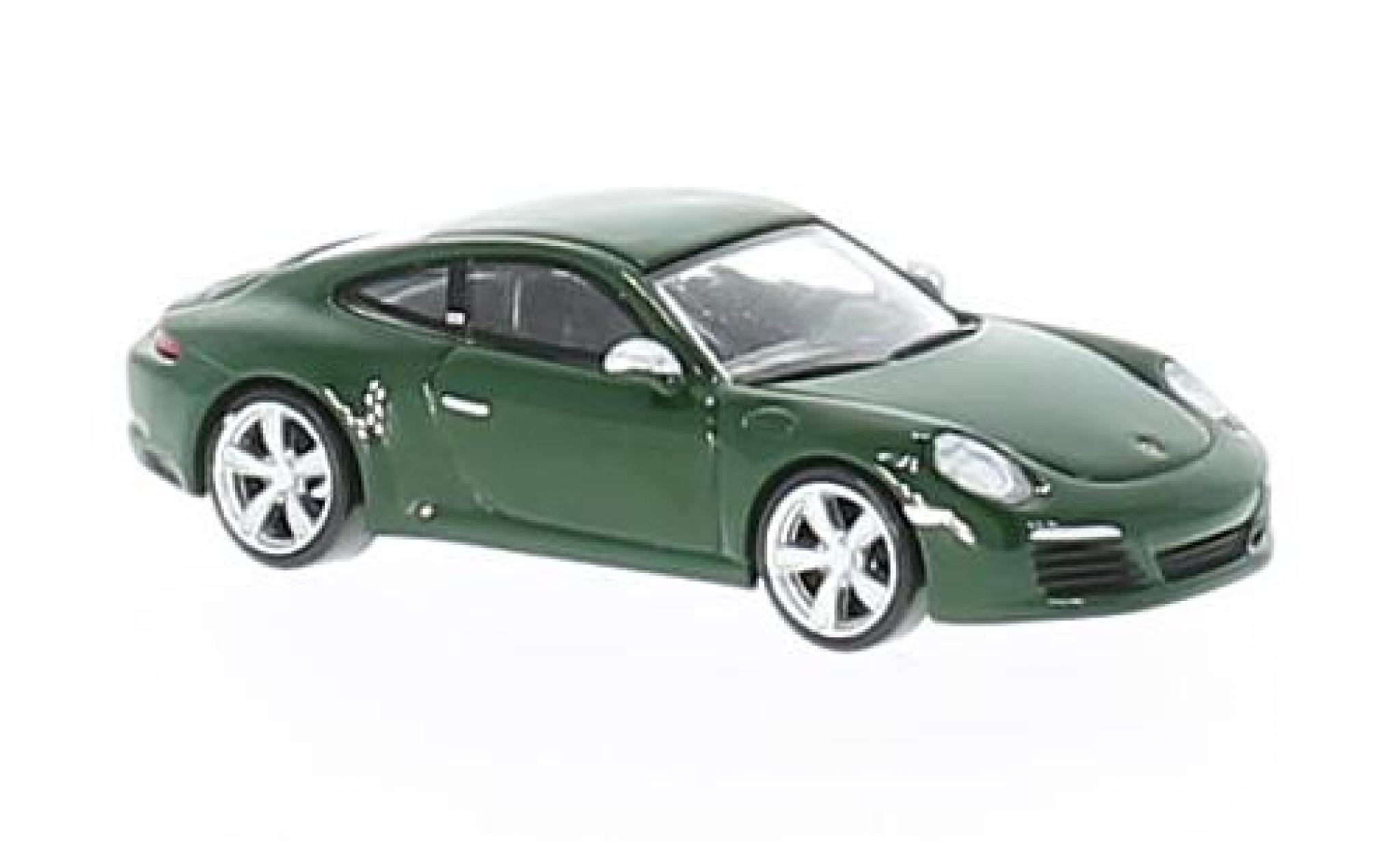 Porsche 991 S 1/87 Spark 911 ( II) Carrera S verde 2017 Nr.1000000 modellino in miniatura