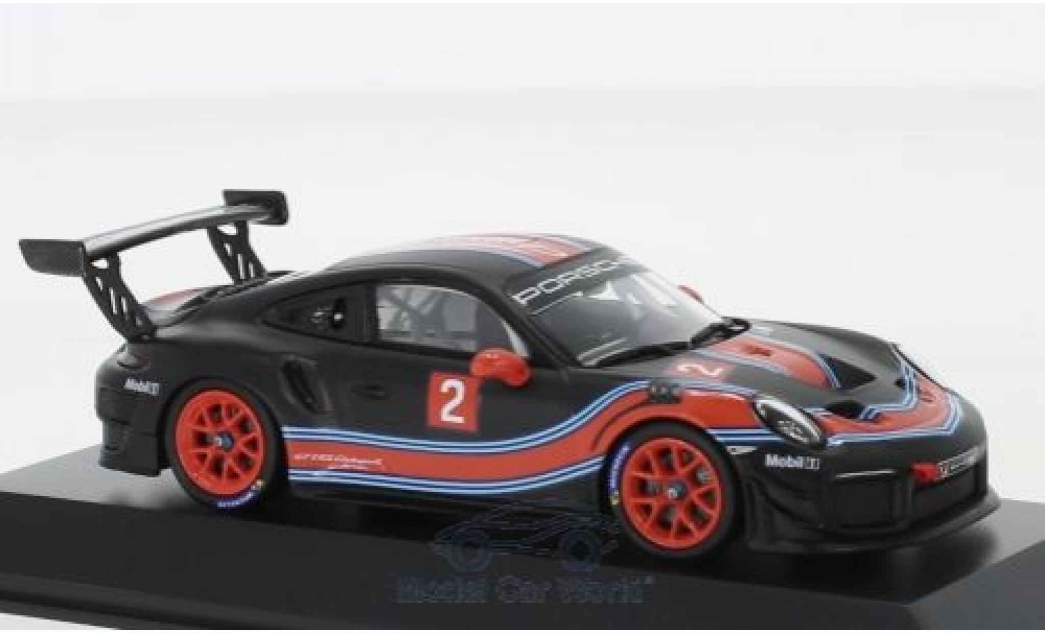 Porsche 991 GT2 RS 1/43 Spark 911 ( II) GT2 RS Clubsport matt-nero/Dekor modellino in miniatura