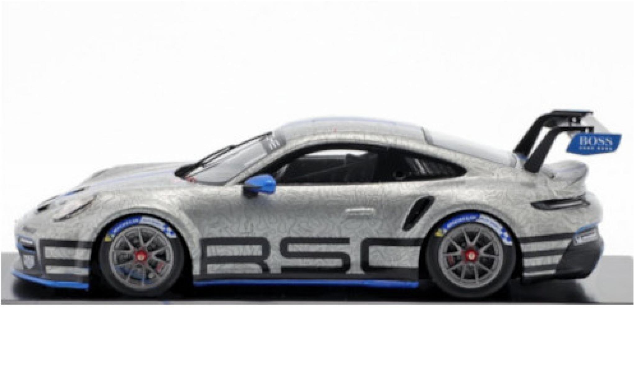 Porsche 992 GT3 1/43 Spark 911 () GT3 Cup grigio/Dekor modellino in miniatura