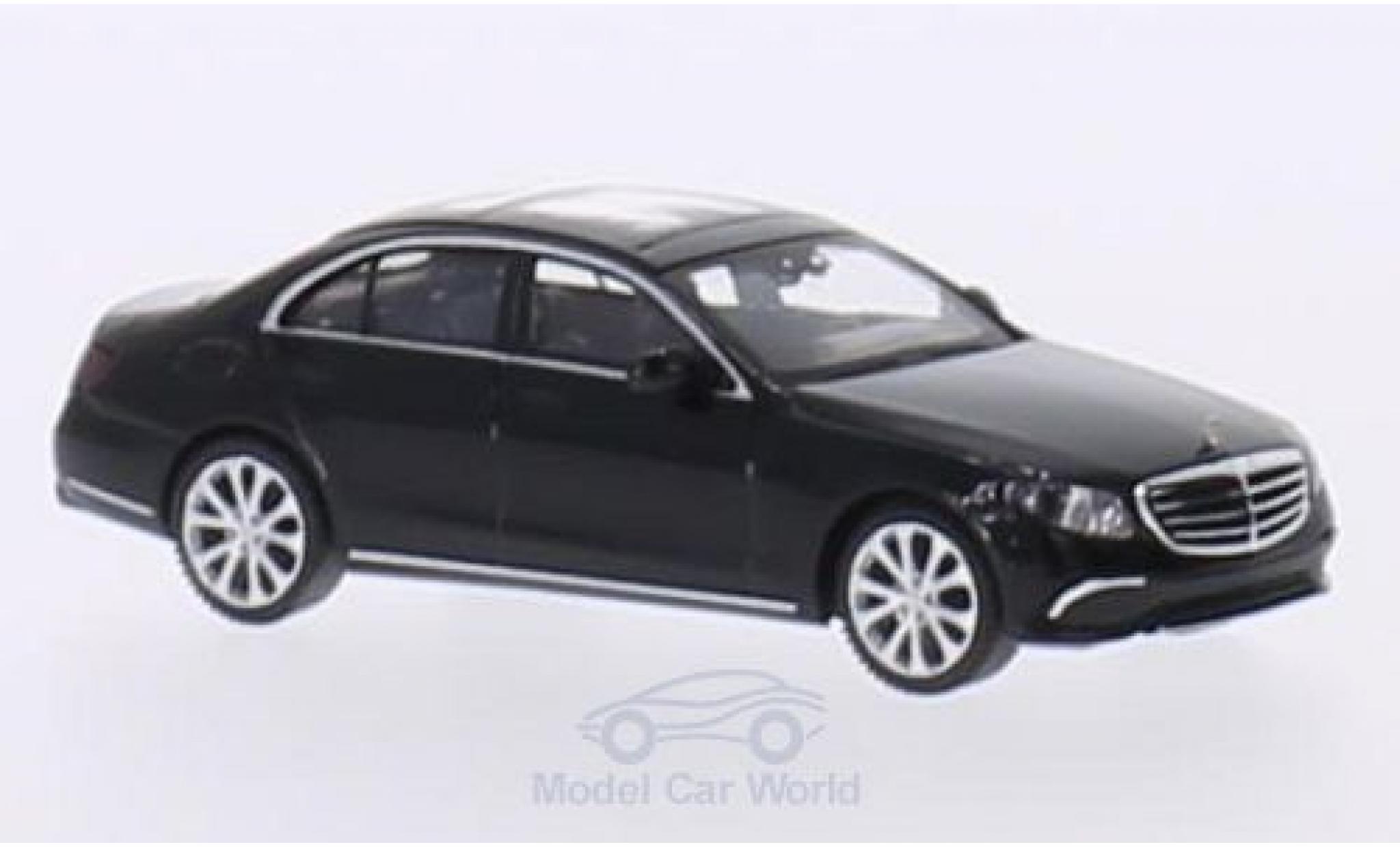 Mercedes Classe E 1/87 Wiking (W213) Exclusive nero modellino in miniatura
