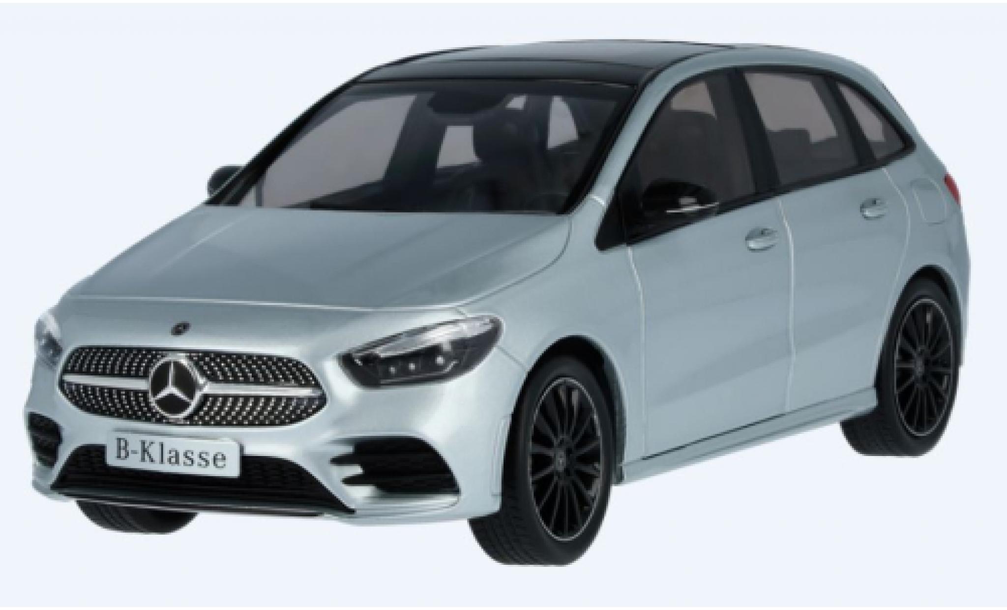 Mercedes Classe B 1/18 Z Models (W247) grigio modellino in miniatura