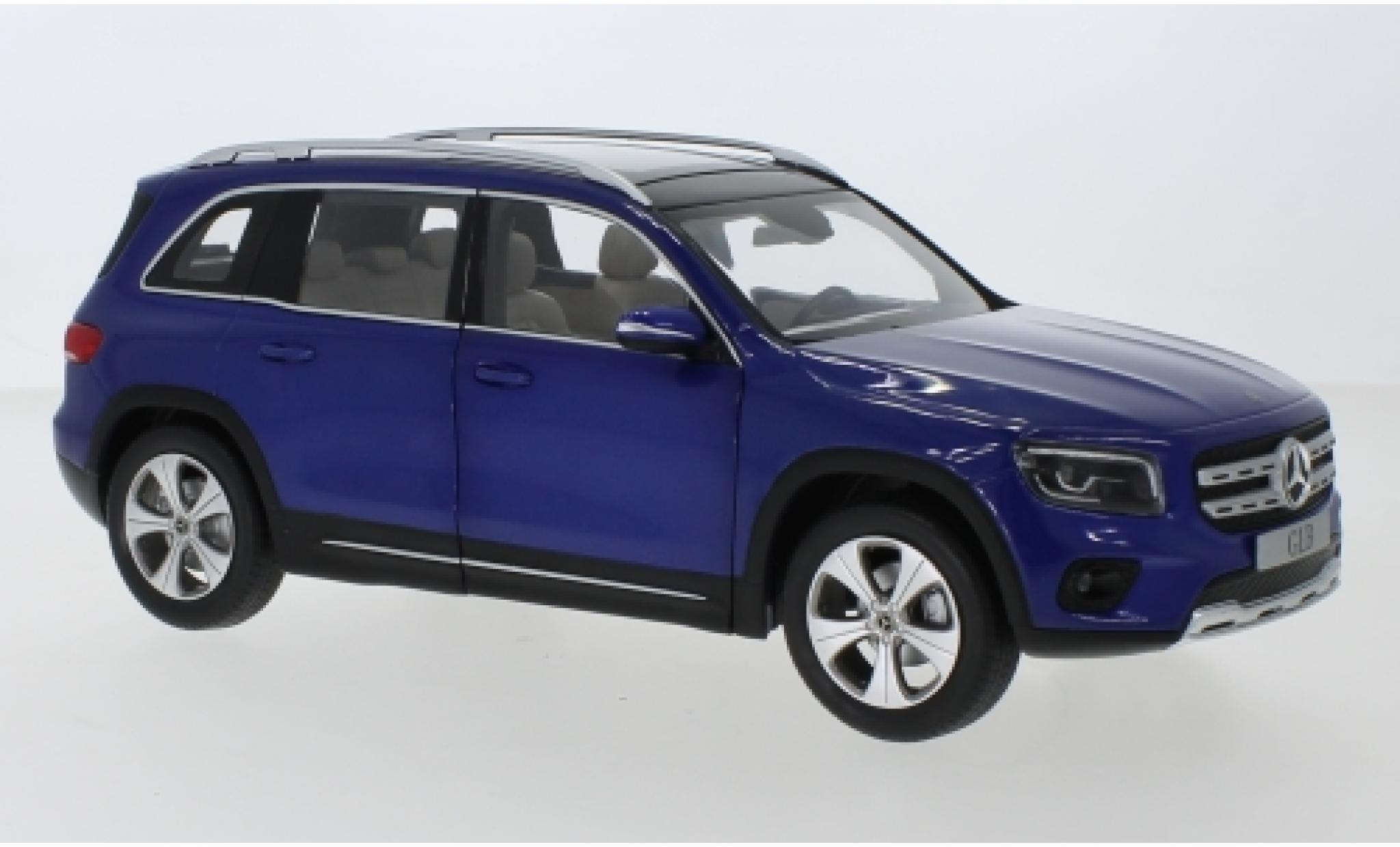 Mercedes Classe G 1/18 Z Models GLB (X247) metallico blu modellino in miniatura