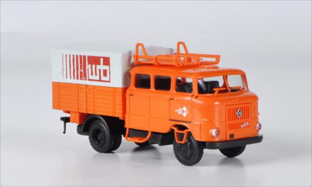 IFA W50L 1/87 Espewe BTP wb Wohnungsbau modellino in miniatura