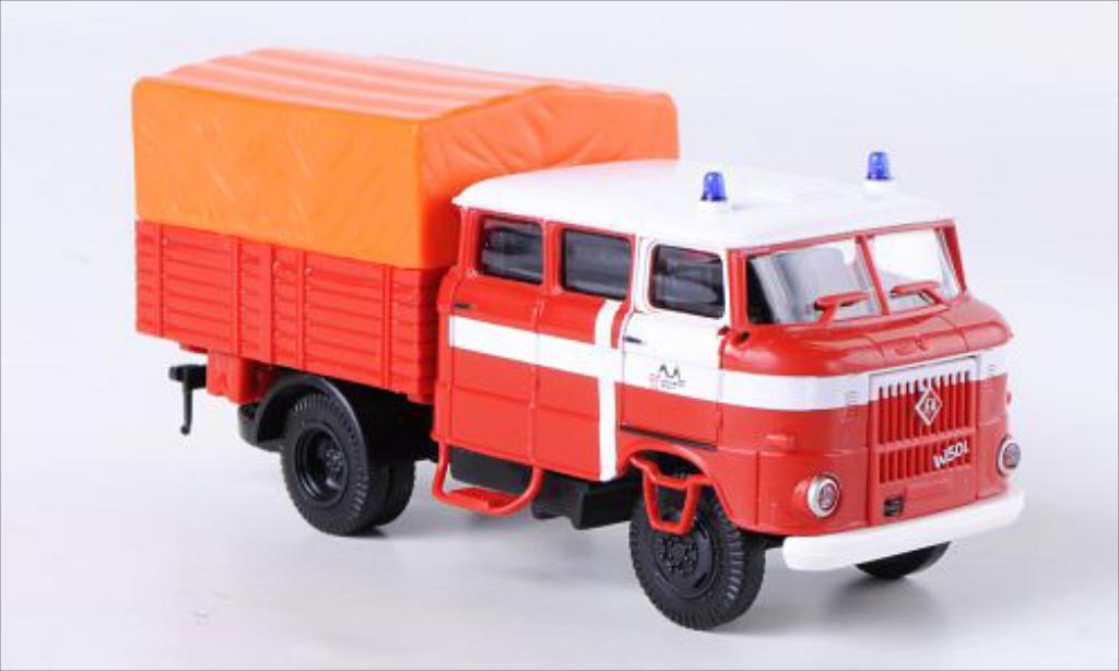 IFA W50L 1/87 Espewe RTGW Feuerwehr Erfurt modellino in miniatura