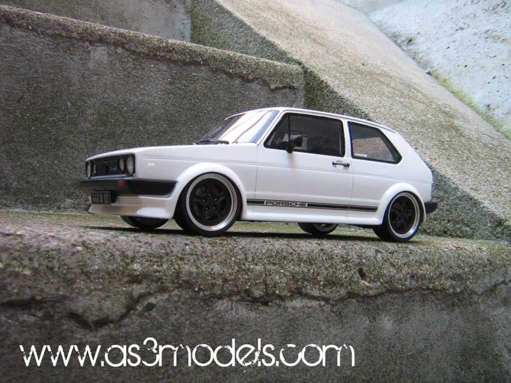 Volkswagen Golf 1 GTI 1/18 Ottomobile 1 GTI Oettinger preparation porsche modellino in miniatura