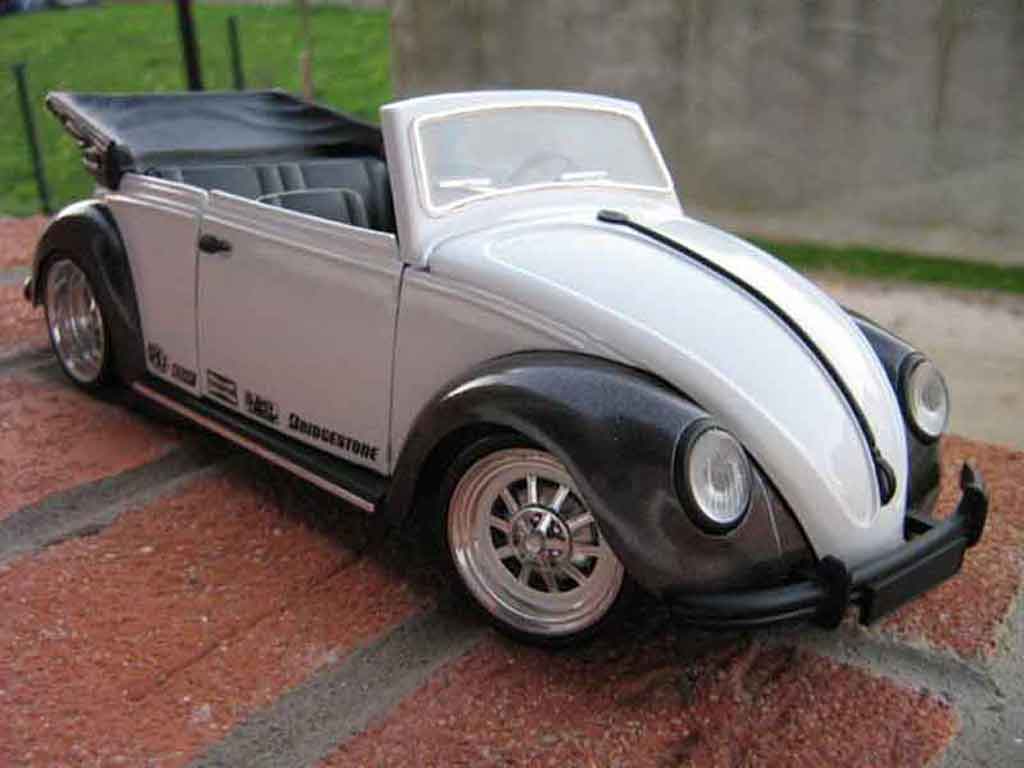 Volkswagen Kafer Coccinelle Cabriolet 1/18 Solido Coccinelle Cabriolet race air modellino in miniatura