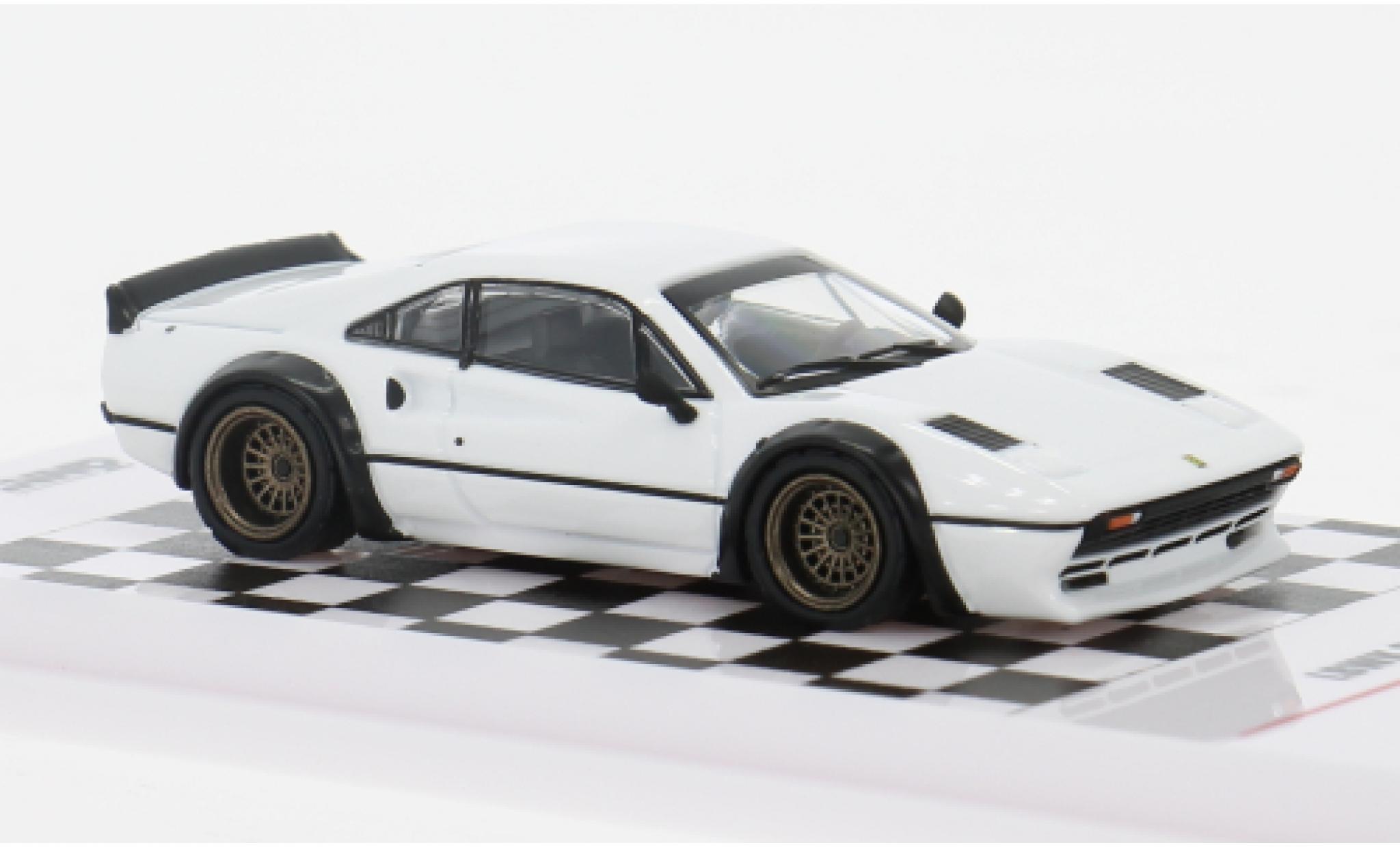 Ferrari 308 1/64 INNO64 GTB LBWK Liberty Walk weiss/schwarz 1:64 modellino in miniatura