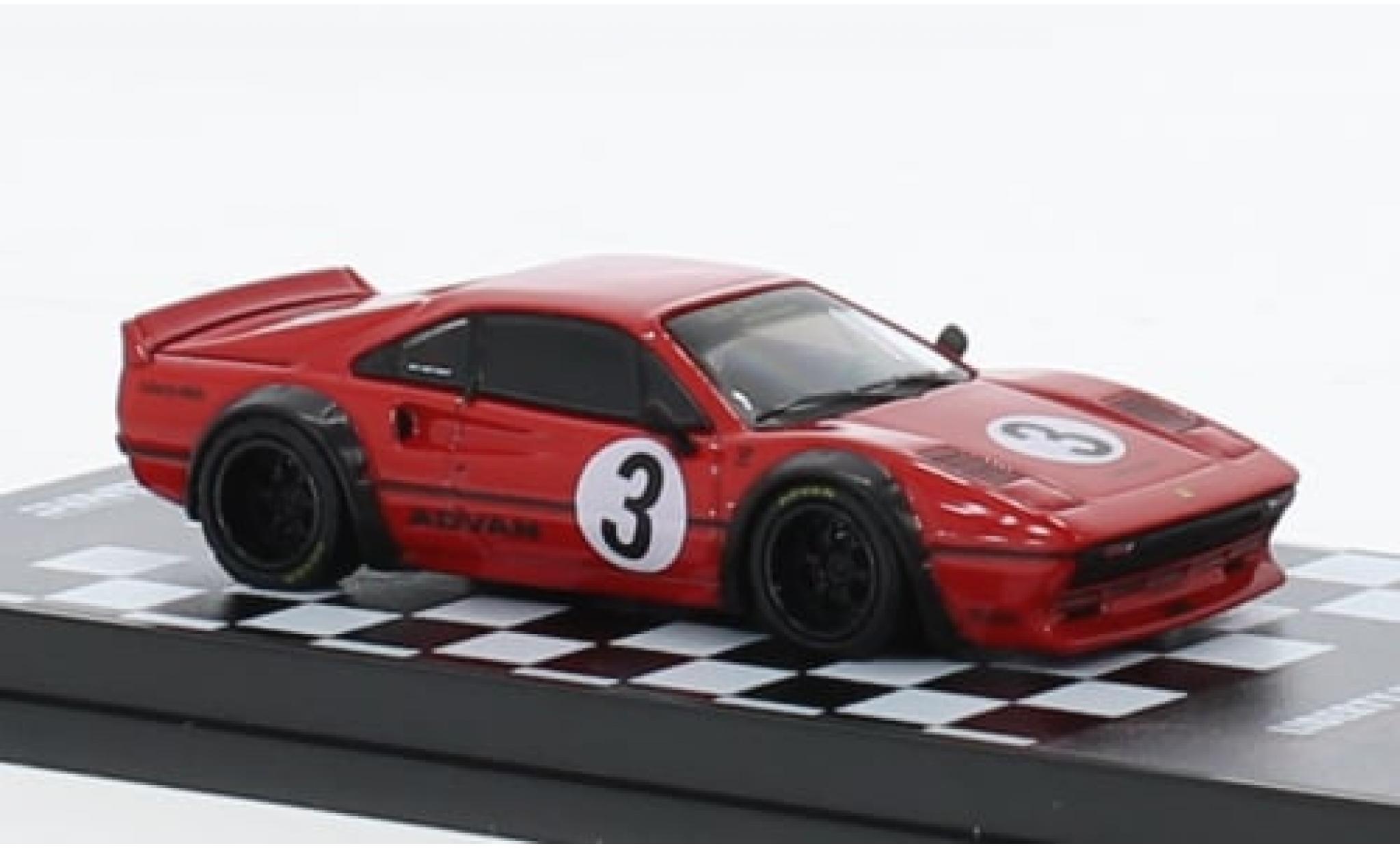 Ferrari 308 1/64 INNO64 GTB Liberty Walk rot 1:64 modellino in miniatura