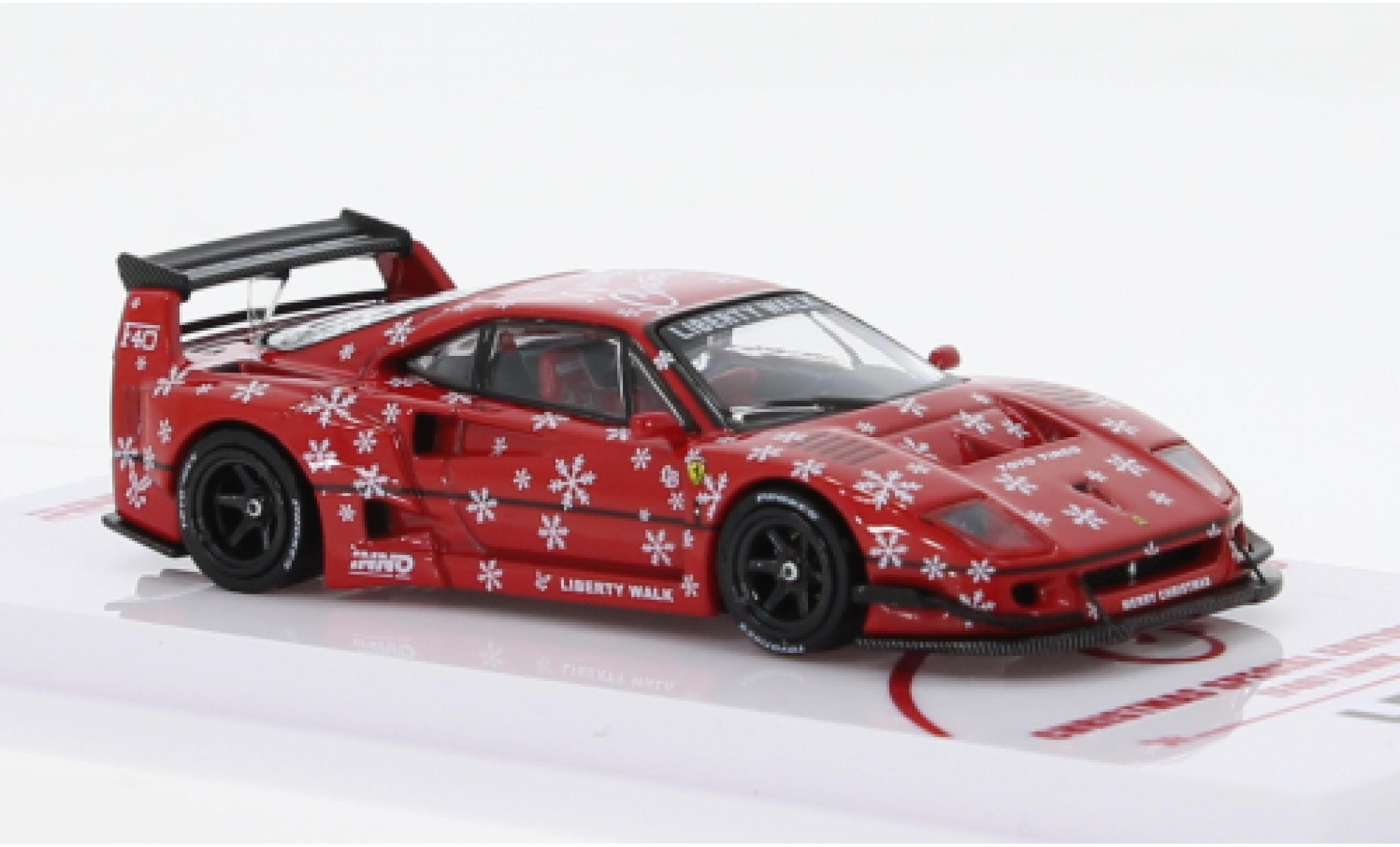 Ferrari F40 1/64 INNO64 LBWK Christmas Edition 2023 modellino in miniatura