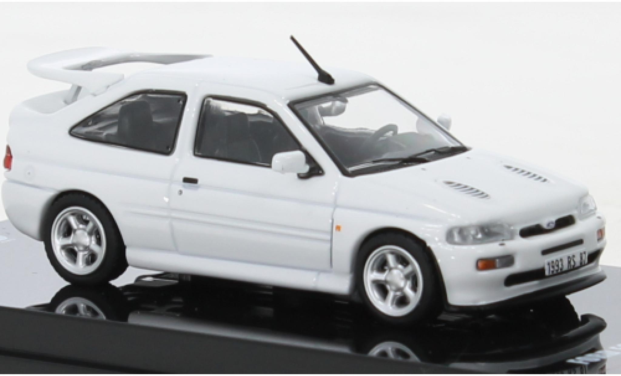 Ford Escort 1/64 INNO64 RS Cosworth bianco 1992 modellino in miniatura