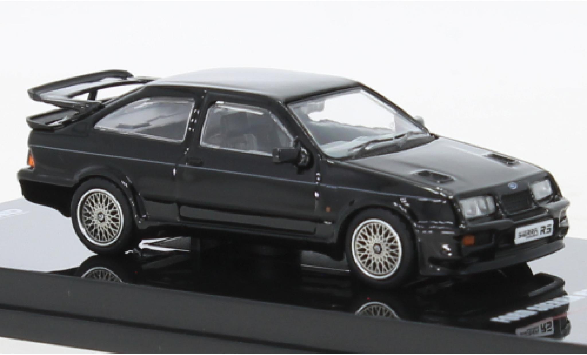 Ford Sierra 1/64 INNO64 RS 500 Cosworth nero RHD modellino in miniatura