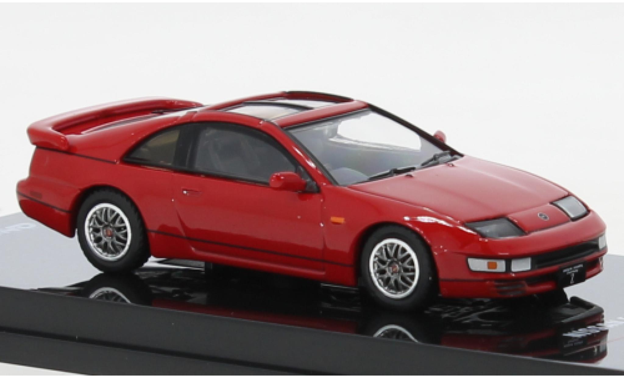 Nissan Fairlady Z 1/64 INNO64 (Z32) rosso RHD modellino in miniatura