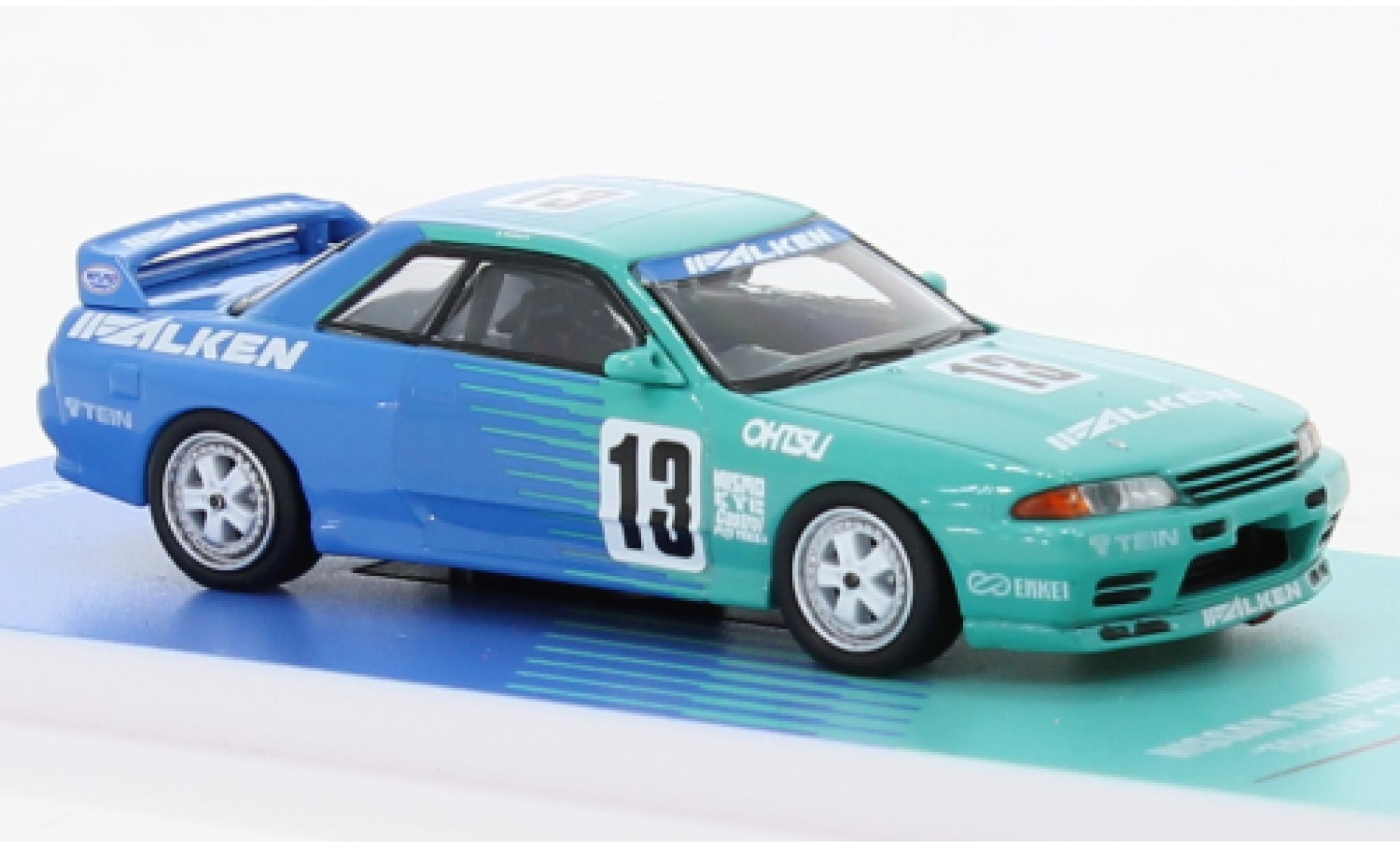 Nissan Skyline 1/64 INNO64 GT-R (R32) RHD Falken 1991 modellino in miniatura