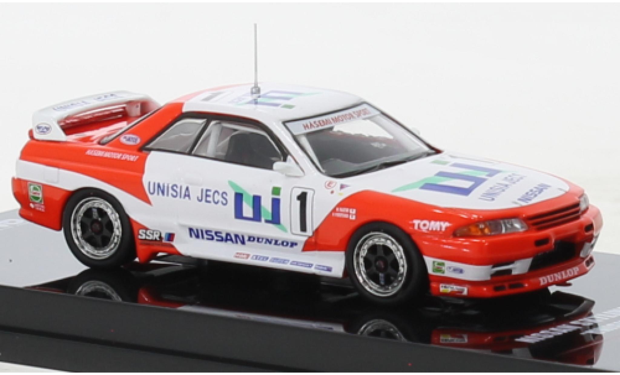 Nissan Skyline 1/64 INNO64 GT-R (R32) RHD No.1 JTC 1993 modellino in miniatura
