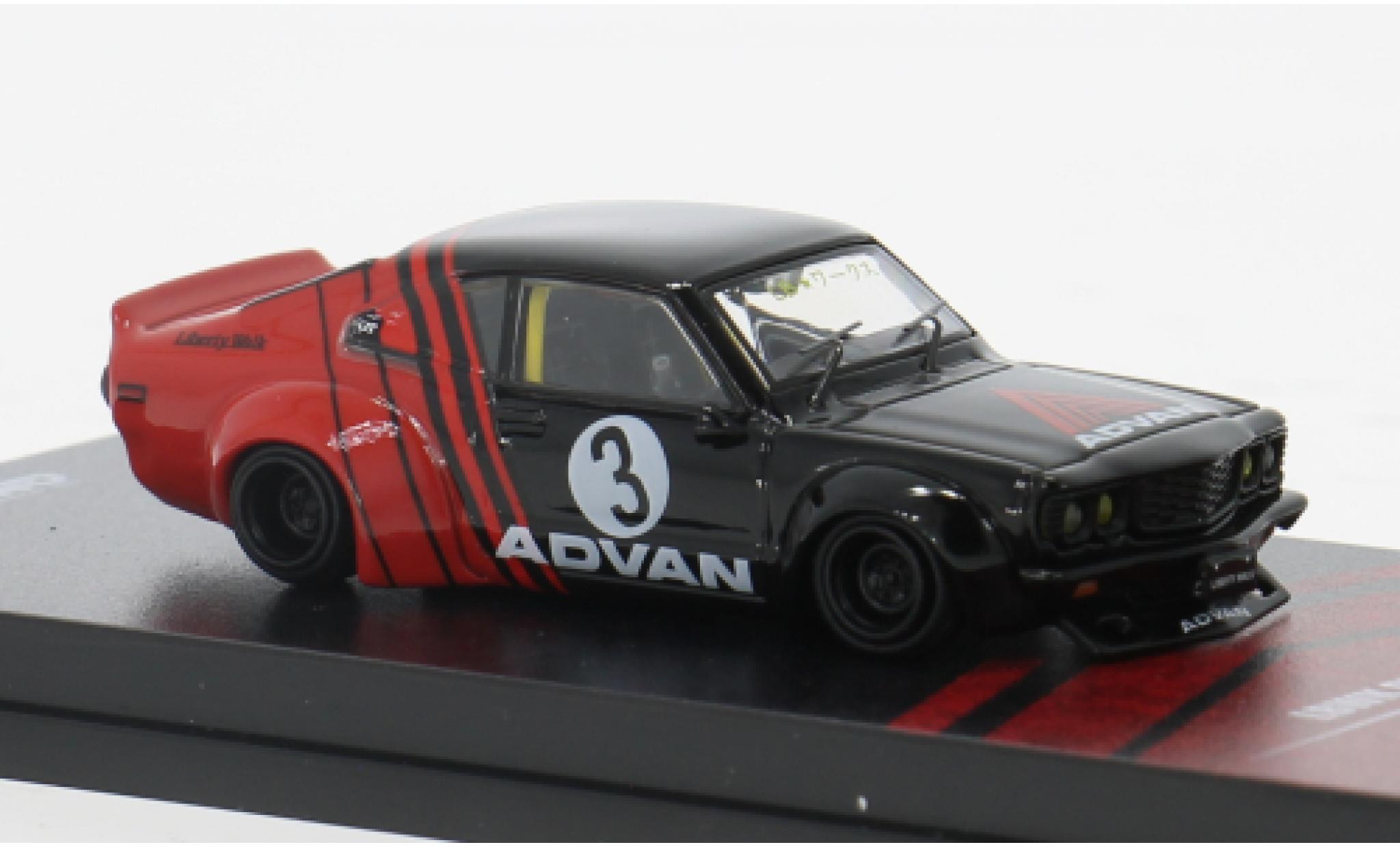 Mazda RX3 1/64 INNO64 Savanna Advan Livery 1:64 modellino in miniatura