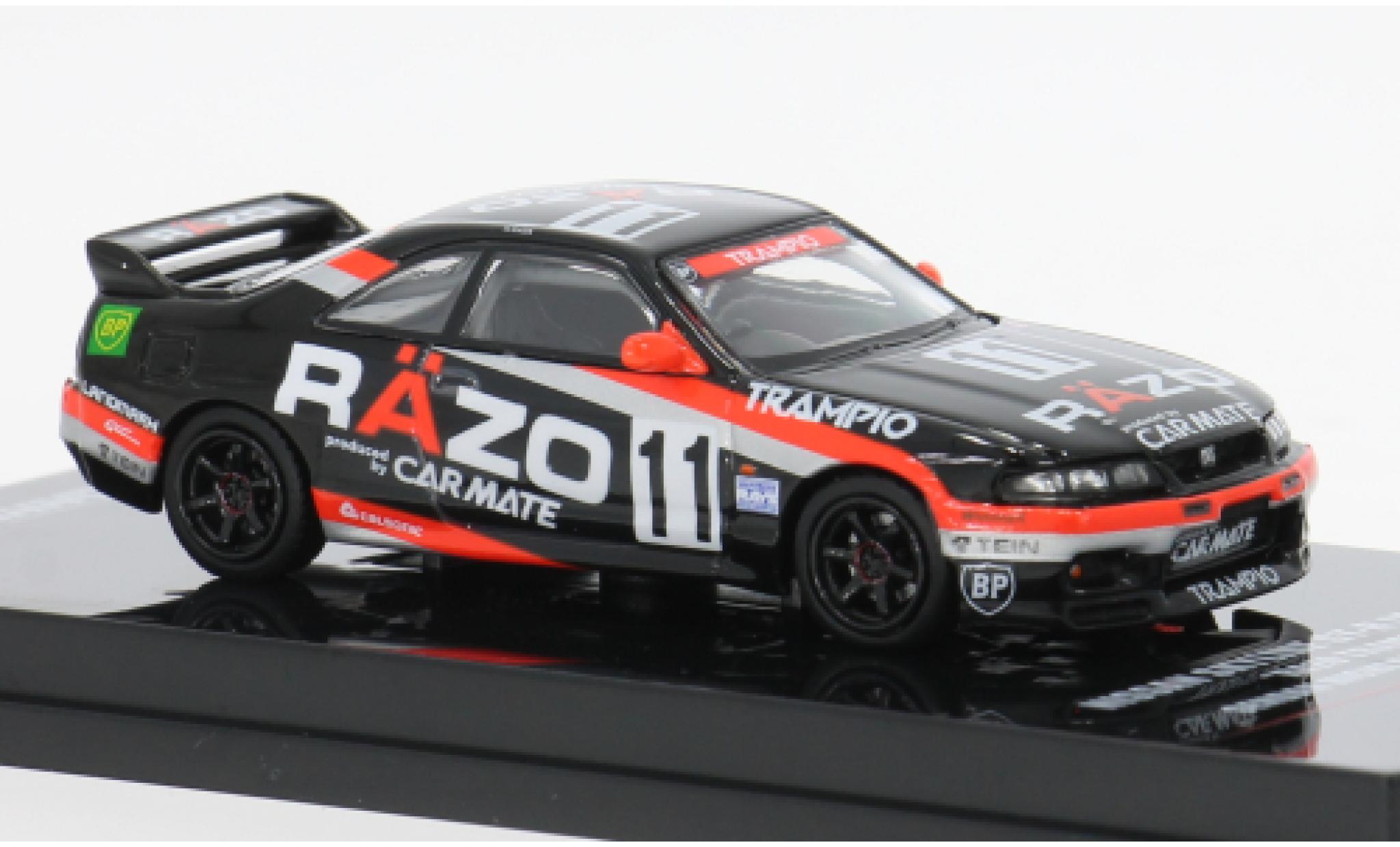Nissan Skyline 1/64 INNO64 GT-R (R33) Super Taikyu Sendai Highland 1994 Razo Trampio #11 1:64 modellino in miniatura