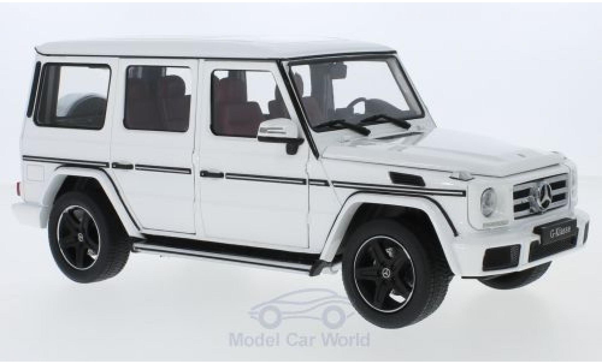 Mercedes Classe G 1/18 iScale (W463) bianco 2015 modellino in miniatura