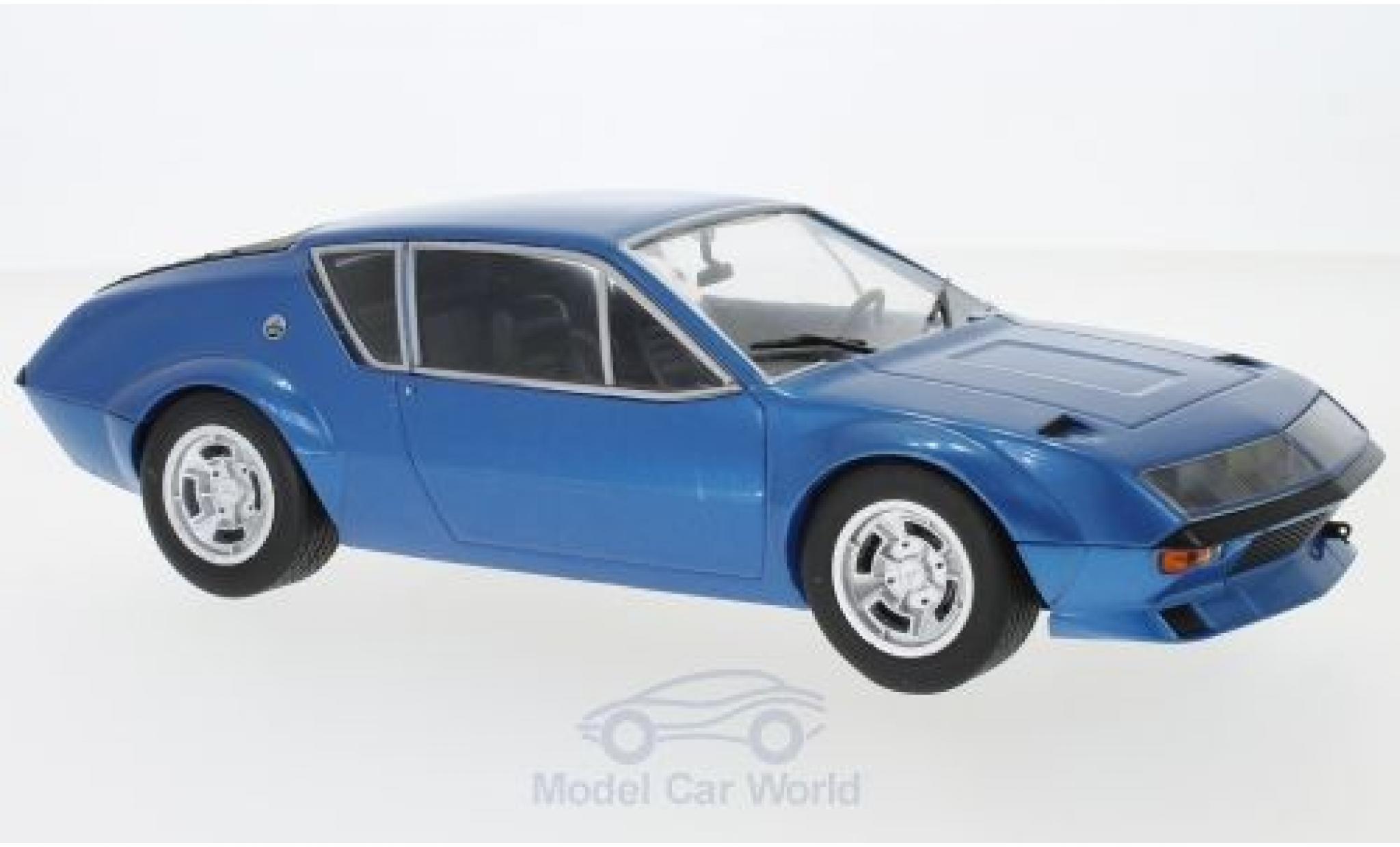 Alpine A310 1/18 IXO Renault A 310 metallico blu 1974 modellino in miniatura