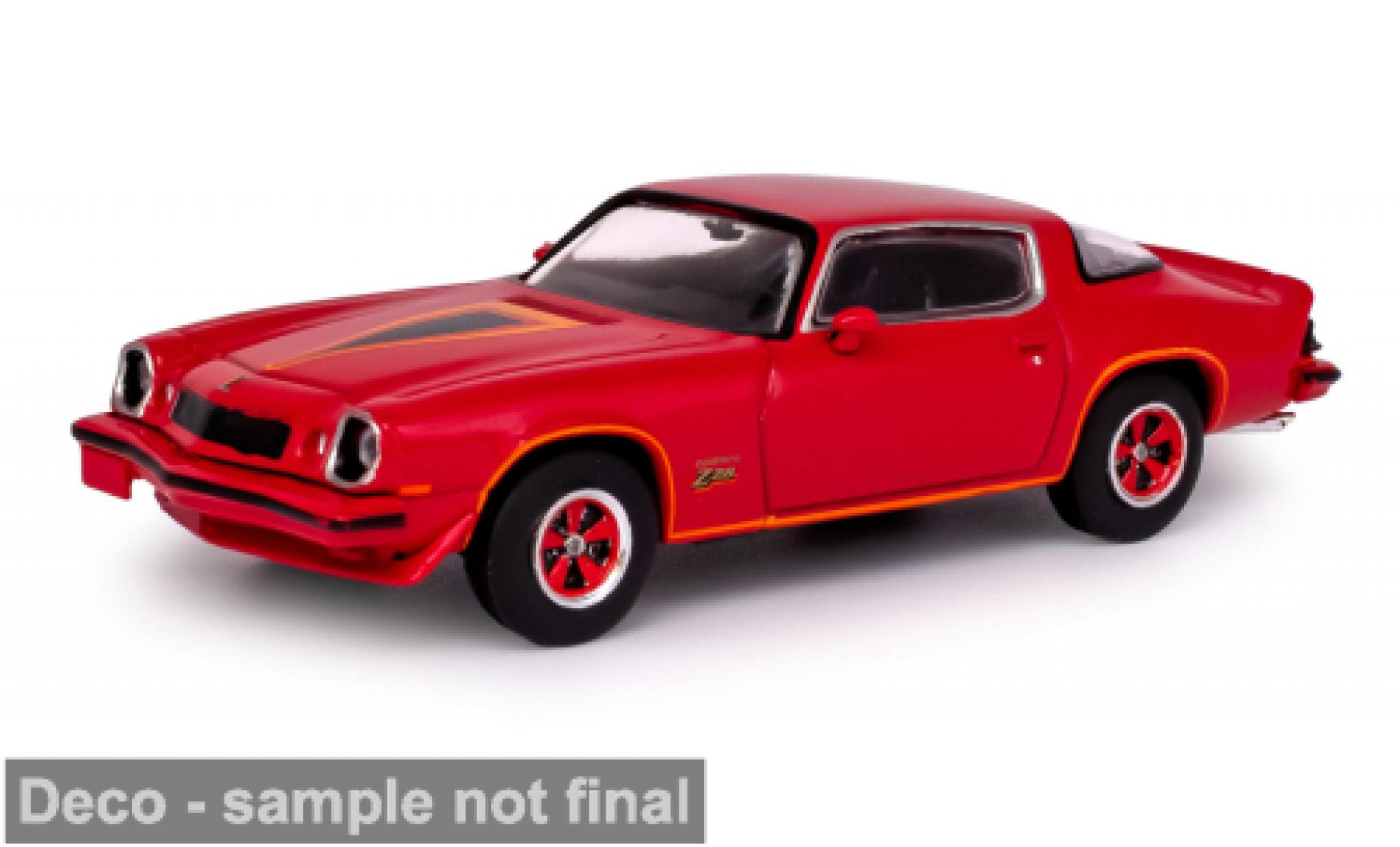Chevrolet Camaro 1/64 IXO America Z 28 rot 1977 1:64 modellino in miniatura