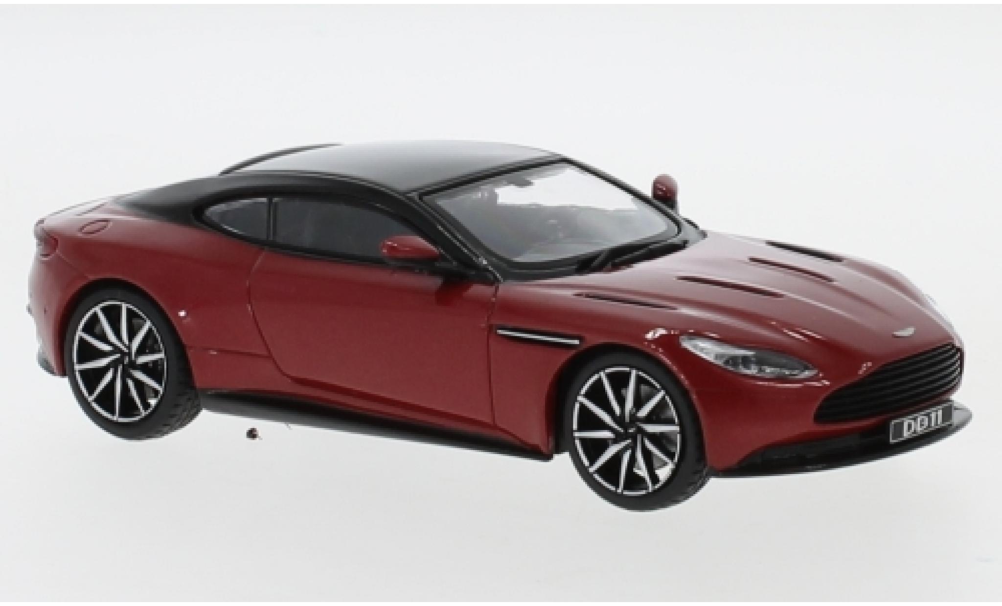 Aston Martin DB1 1/43 IXO DB 11 metallico rosso/nero 2016 modellino in miniatura