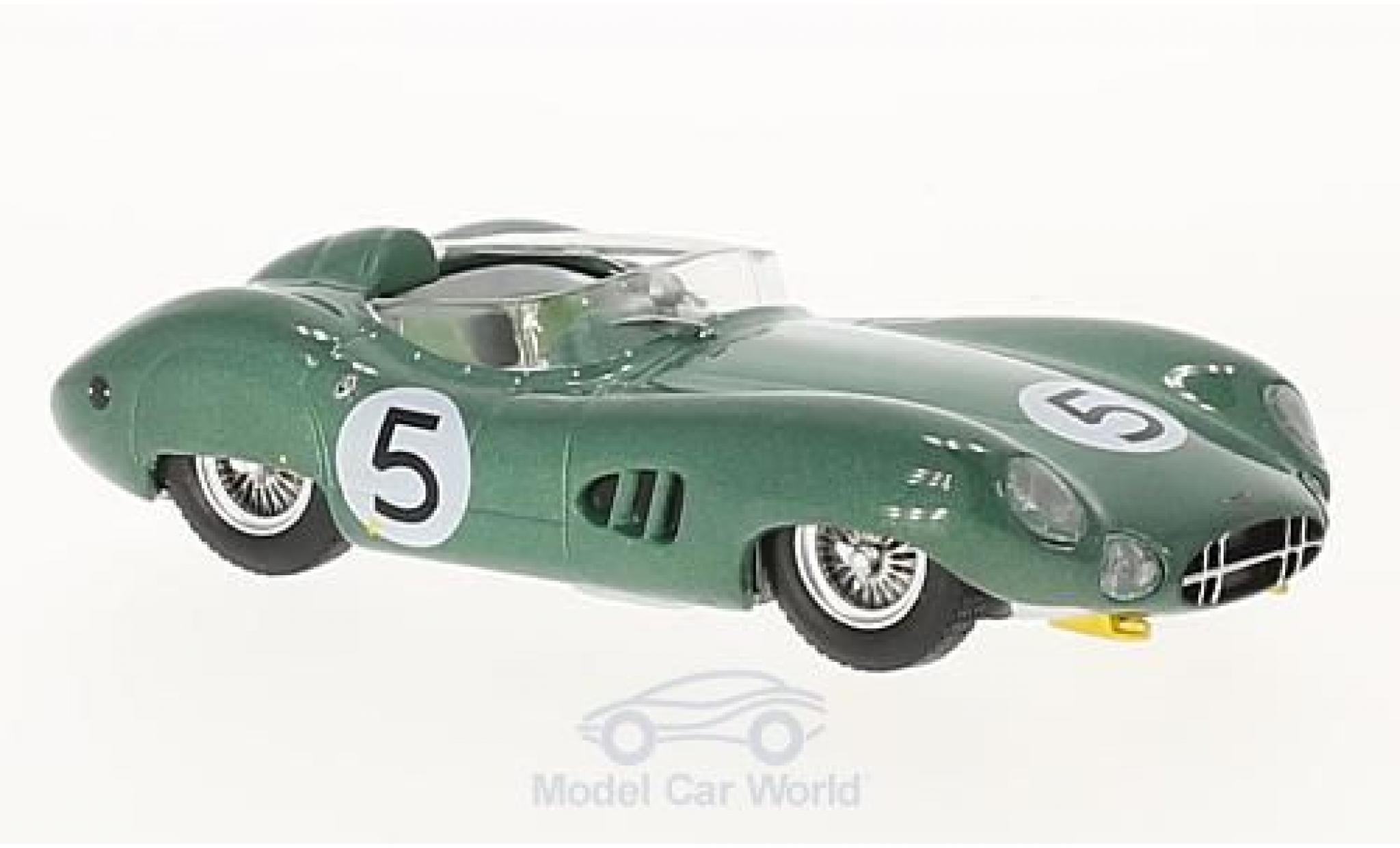 Aston Martin DBR1 1/43 IXO RHD No.5 24h Le Mans 1959 C.Shelby/R.Salvadori modellino in miniatura