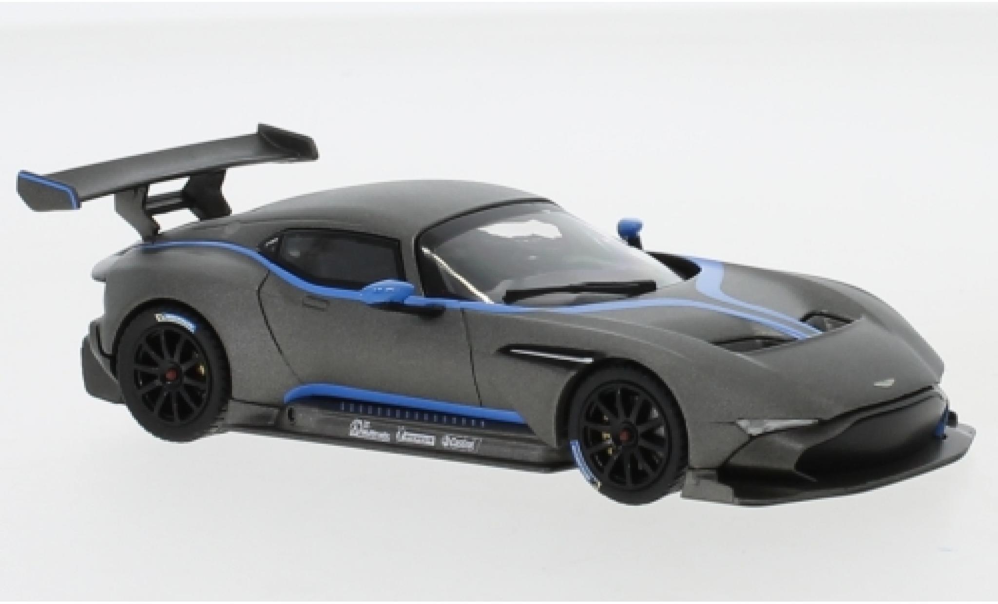 Aston Martin Vulcan 1/43 IXO matt-grigio 2015 modellino in miniatura