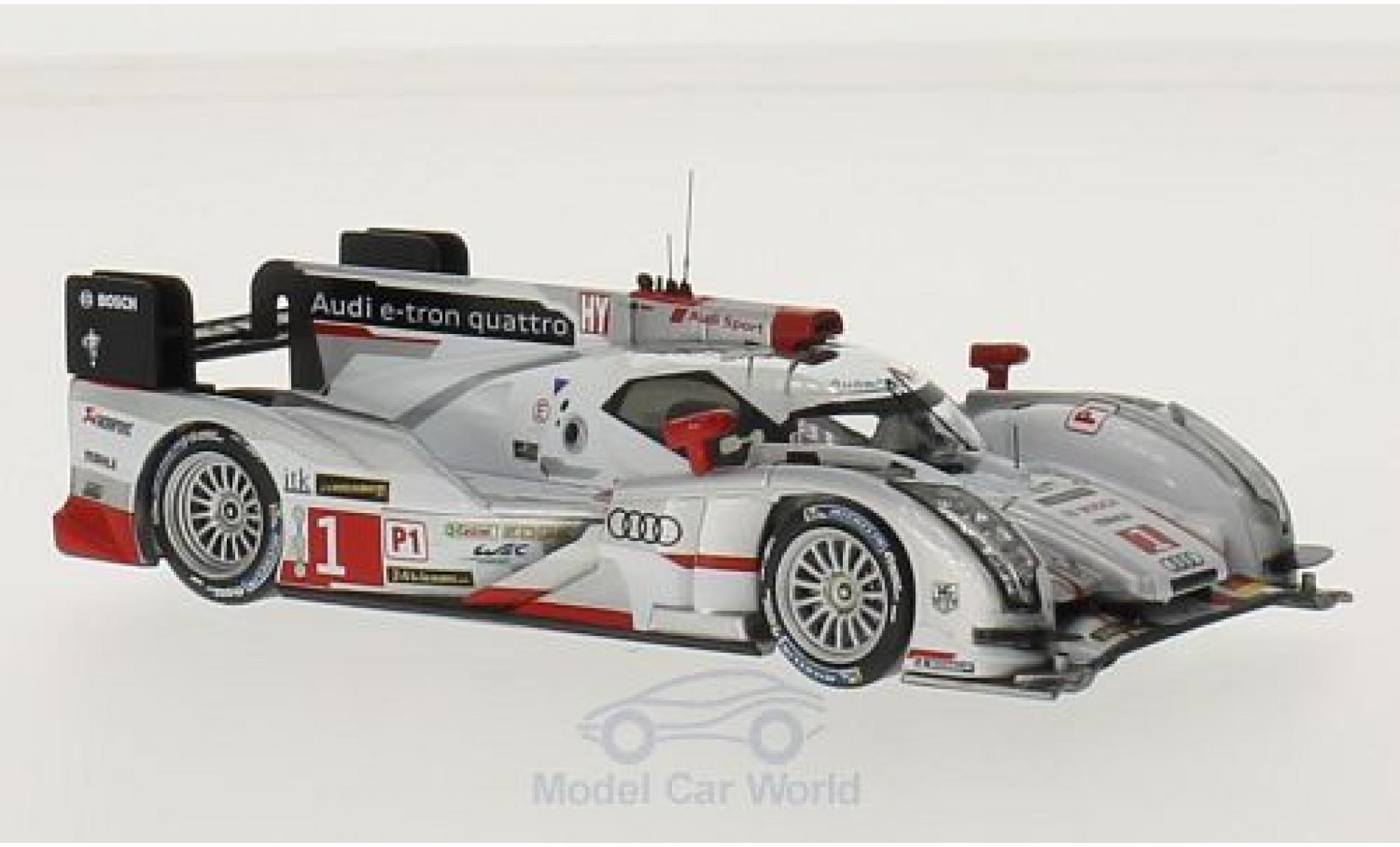 Audi R18 1/43 IXO E-Tron quattro No.1 24h Le Mans 2013 A.Lotterer modellino in miniatura