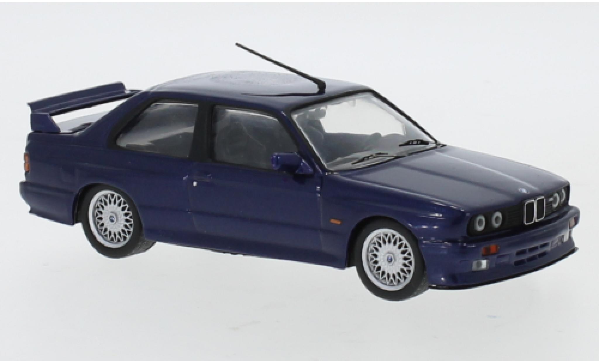 Bmw M3 1/43 IXO Sport Evolution (E30) metallico blu 1990 modellino in miniatura