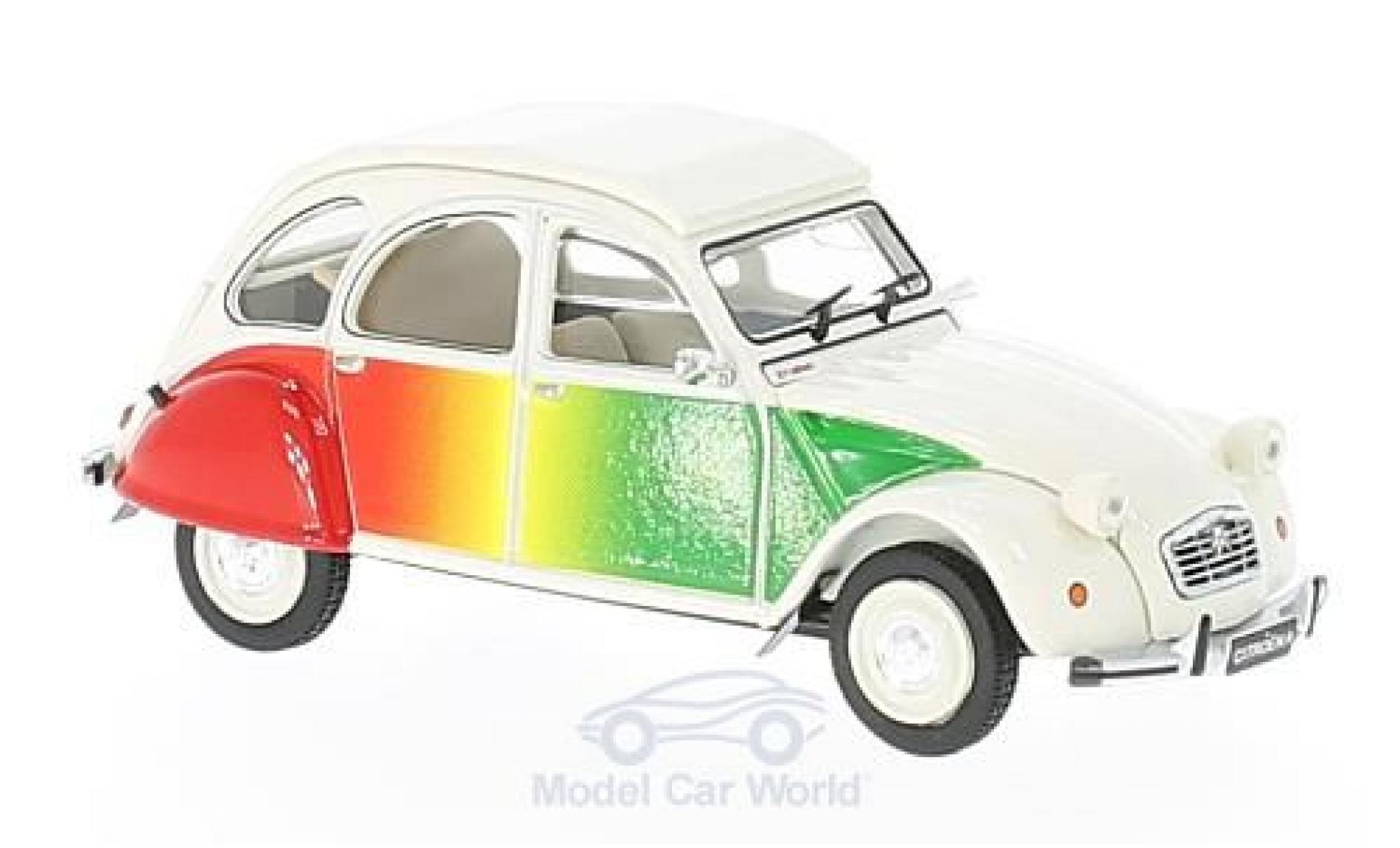 Citroen 2CV 1/43 IXO Lusitano 1986 modellino in miniatura