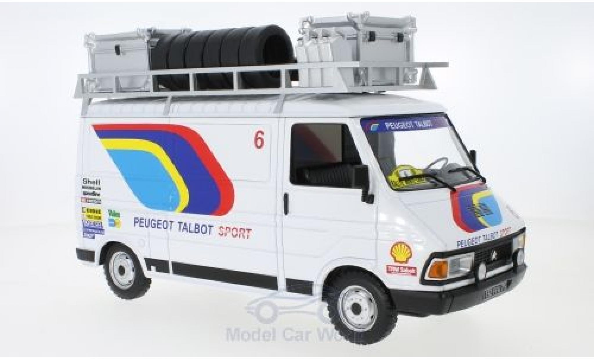Citroen C3 1/18 IXO 5 1985 Peugeot Talbot Sport Assistance modellino in miniatura