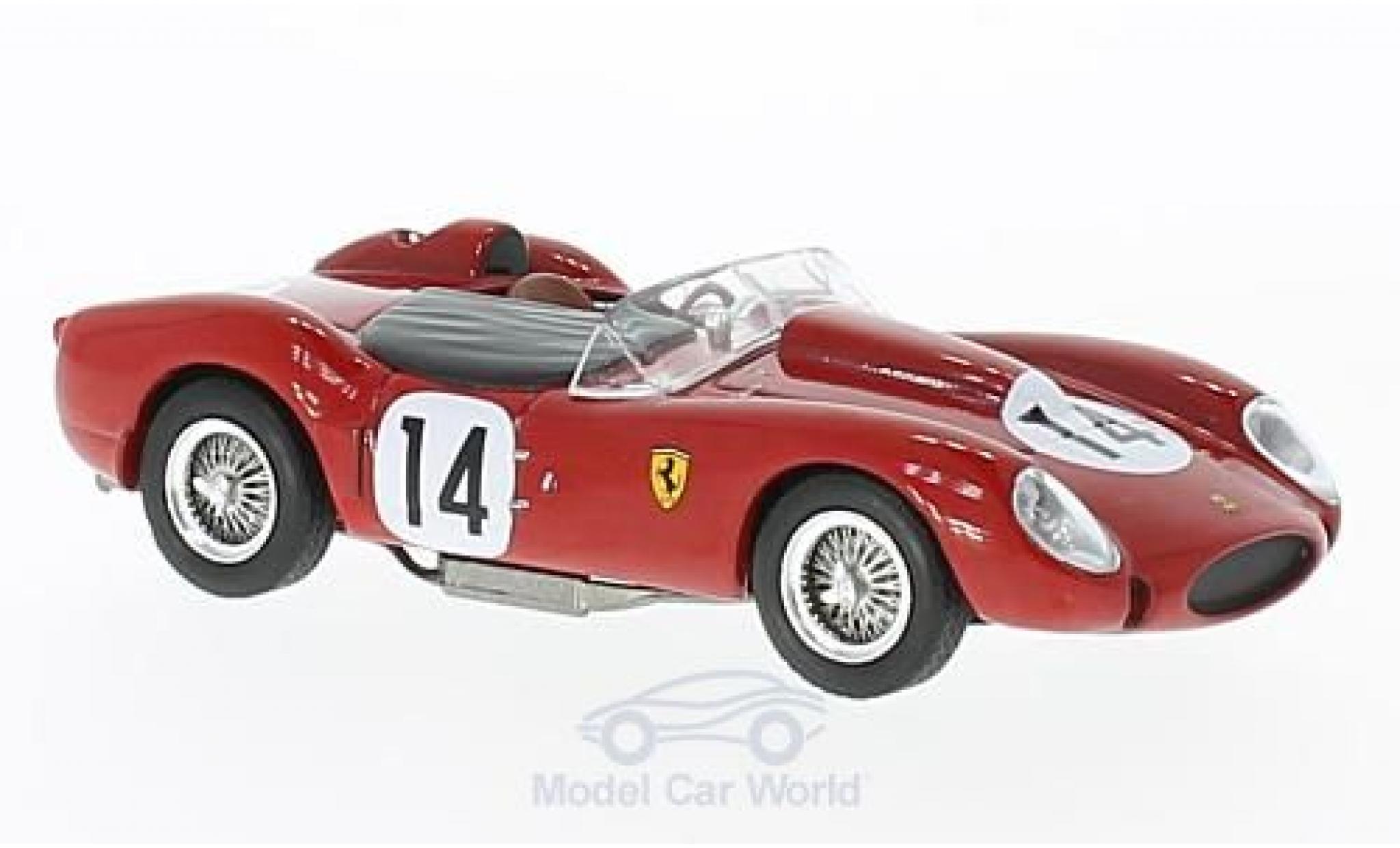 Ferrari 250 TR 1/43 IXO TR No.14 24h Le Mans 1958 O.Gendebien/P.Hill modellino in miniatura