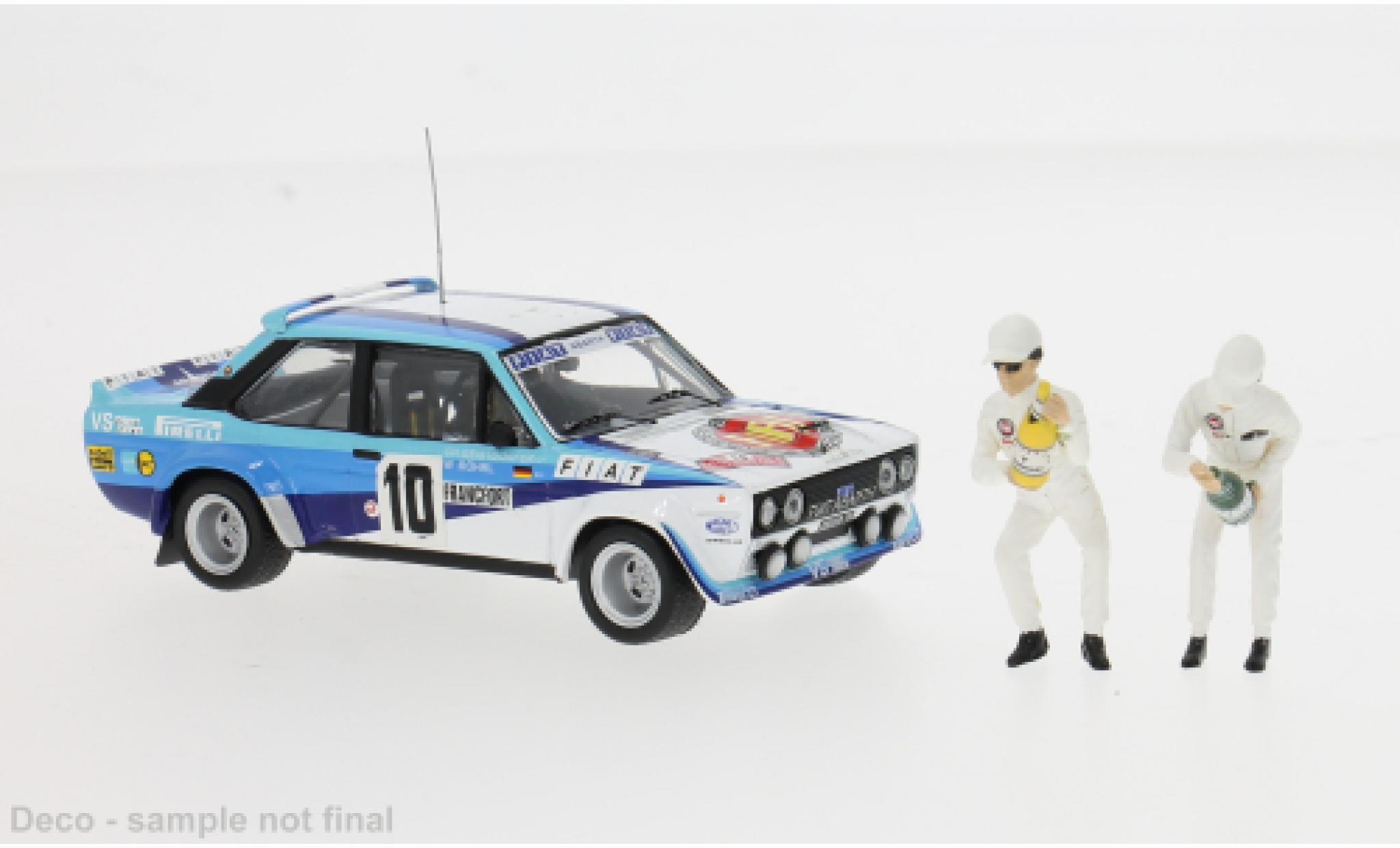 Fiat 131 IXO Abarth No.10 Rally Monte Carlo 1980 1:43 modellino in miniatura