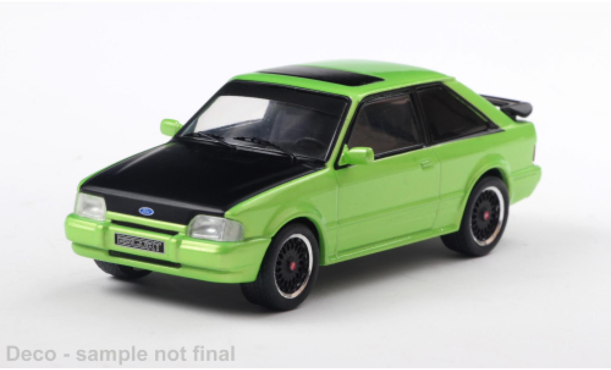 Ford Escort 1/43 IXO MK IV XR3 metallise grün 1990 1:43 modellino in miniatura