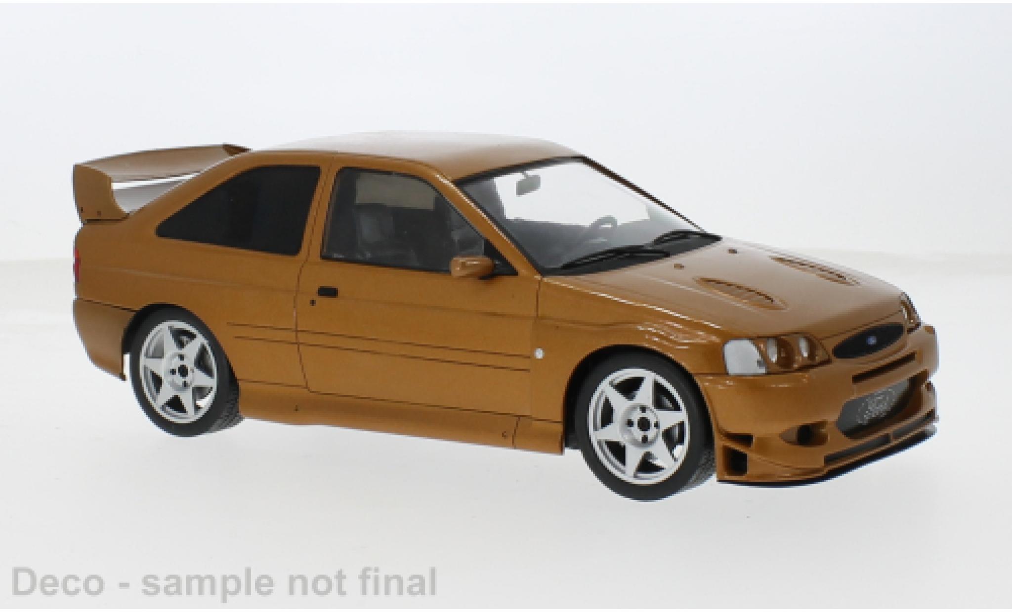 Ford Escort 1/18 IXO WRC bronze 1998 1:18 modellino in miniatura