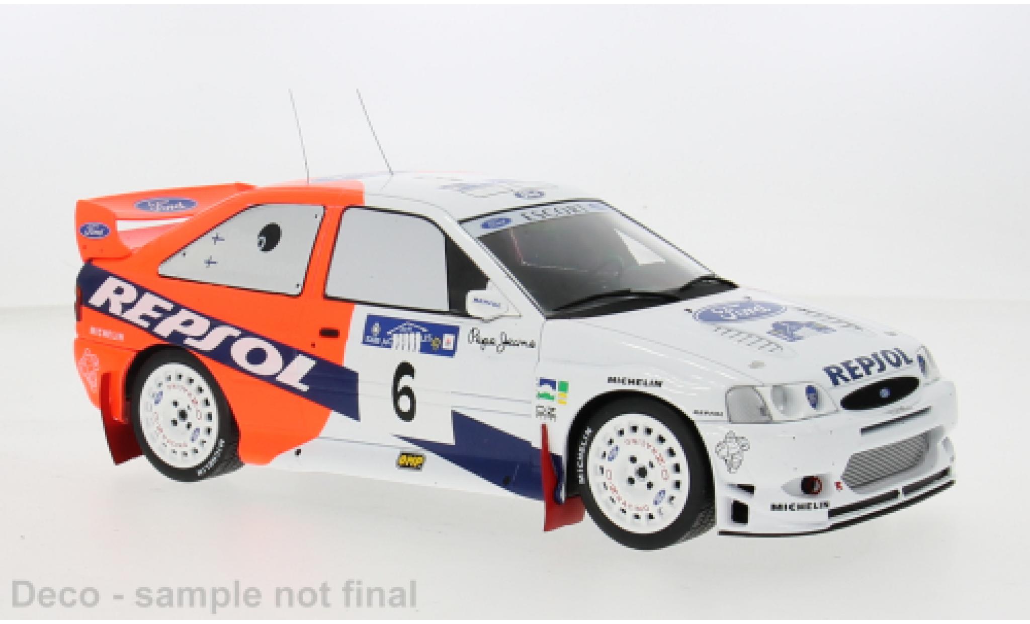 Ford Escort 1/18 IXO WRC No.6 Akropolis 1997 1:18 modellino in miniatura