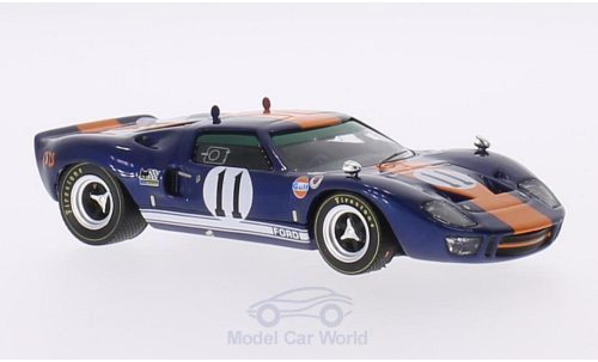 Ford GT40 1/43 IXO RHD No.11 24h Daytona 1967 J.Ickx/D.Thompson modellino in miniatura