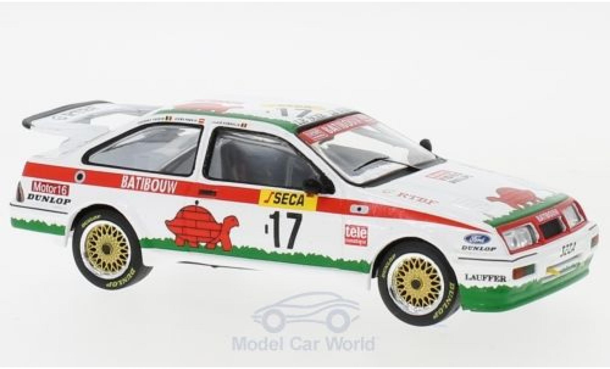Ford Sierra 1/43 IXO RS Cosworth No.17 WTCC 24h Spa 1987 A.Semoulin/J.Pareja/T.Tassin modellino in miniatura