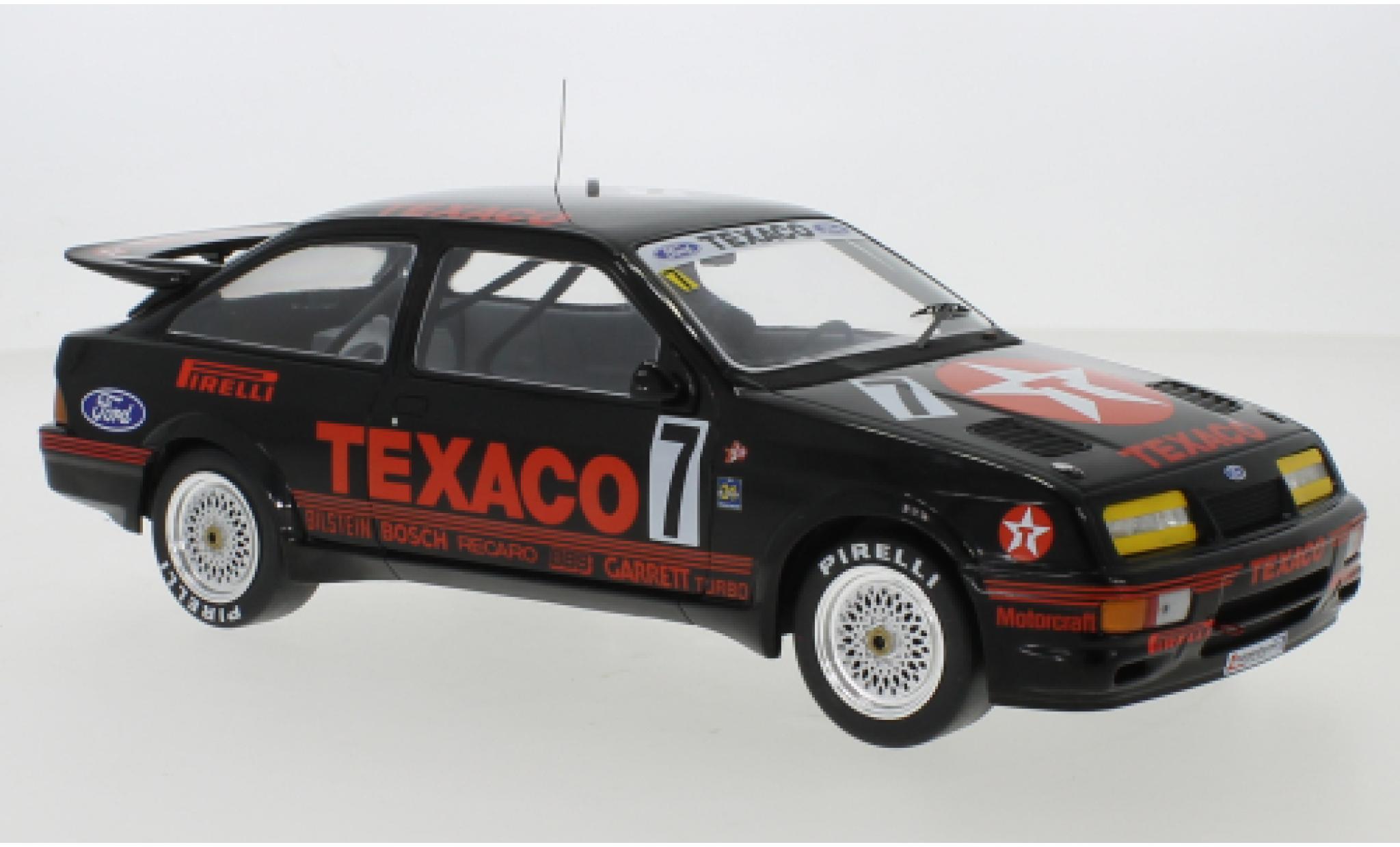 Ford Sierra 1/18 IXO RS Cosworth No.7 WTCC 24h Spa 1987 K.Ludwig/K.Niedzwiedz/T.Boutsen modellino in miniatura