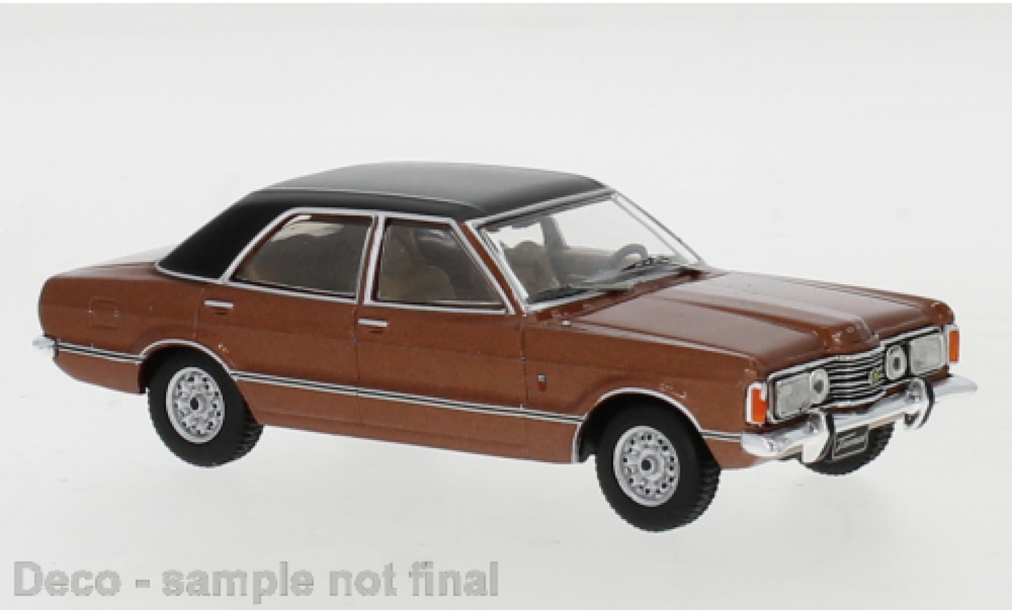 Ford Taunus 1/43 IXO GLX kupfer 1983 modellino in miniatura